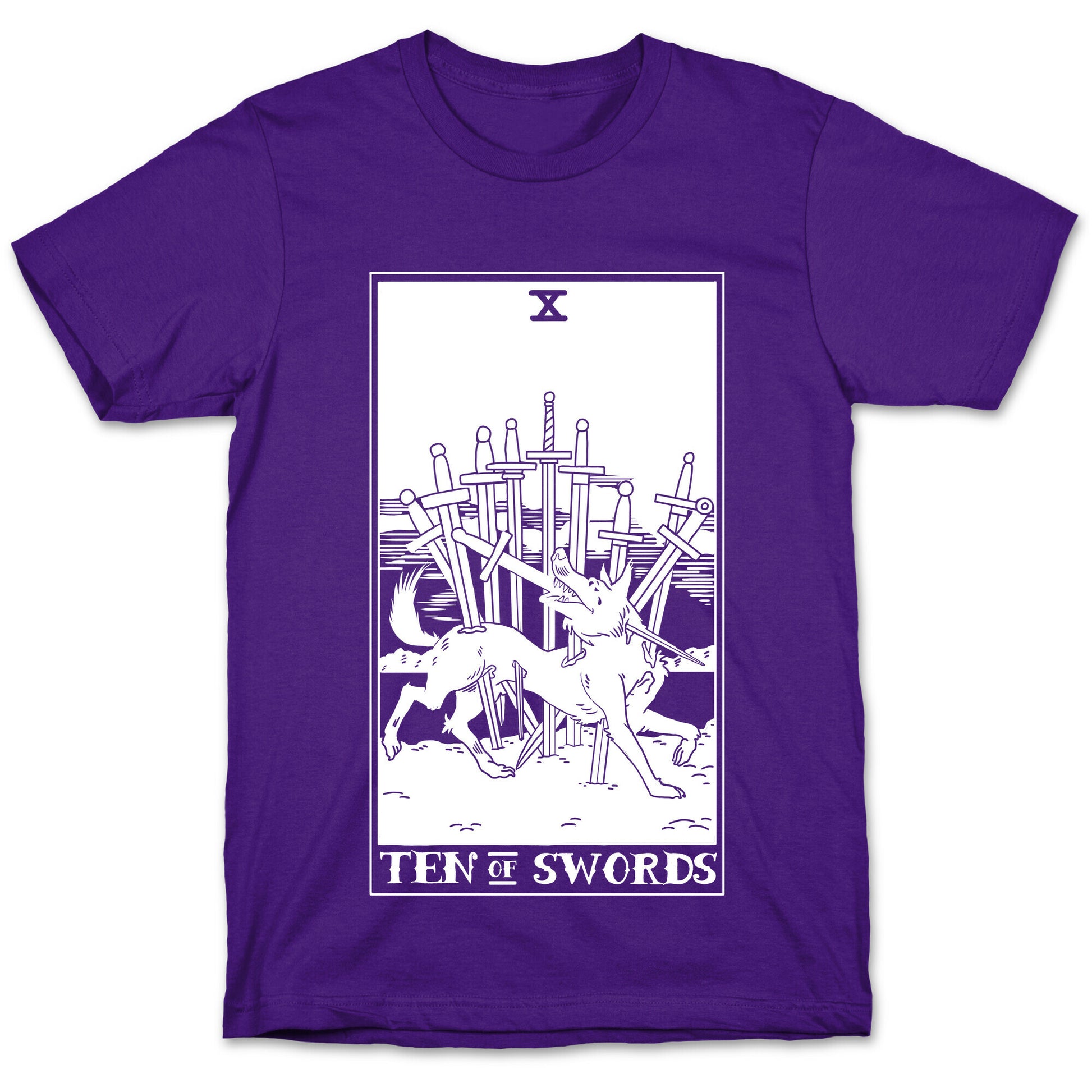 The Ten Of Swords T-Shirt