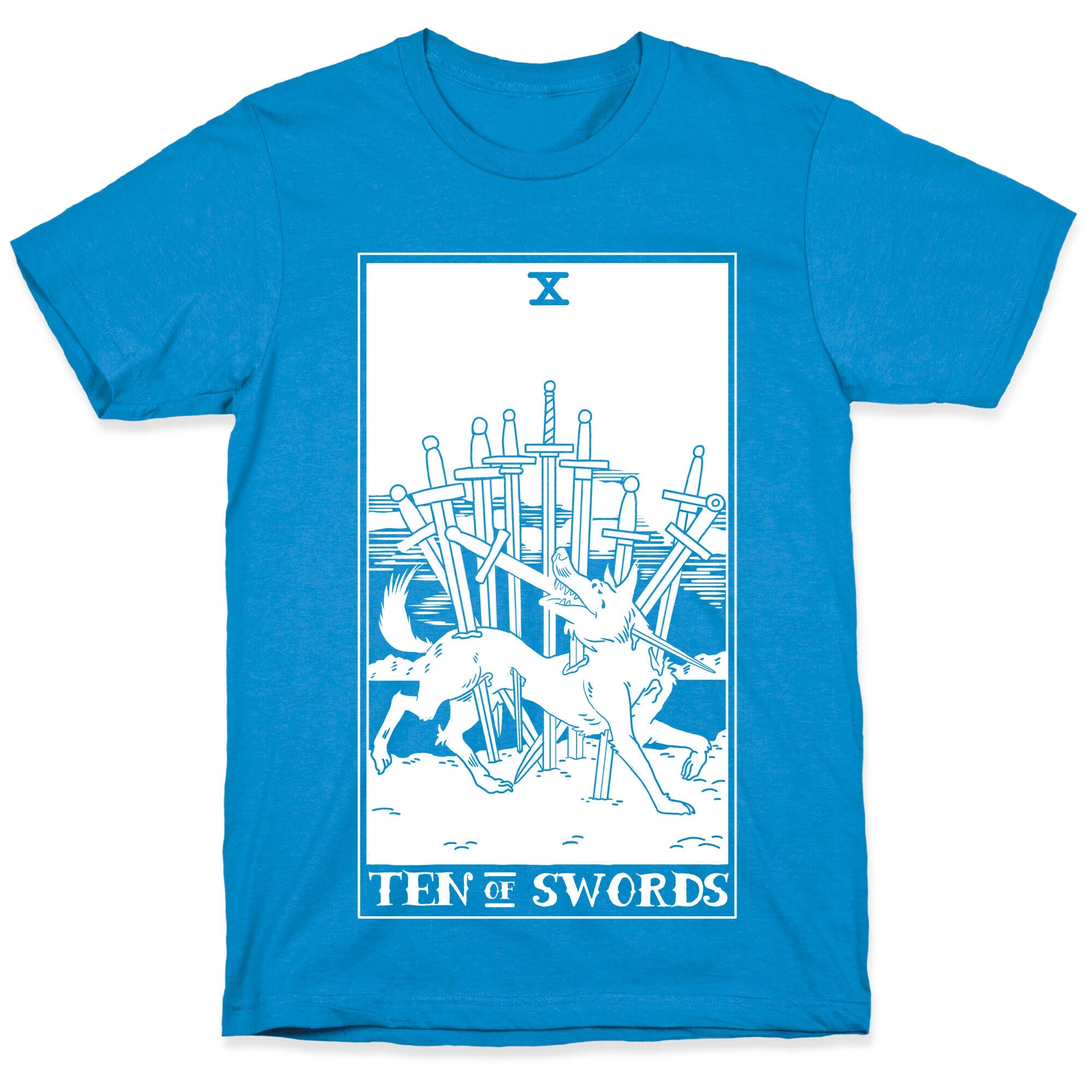 The Ten Of Swords T-Shirt