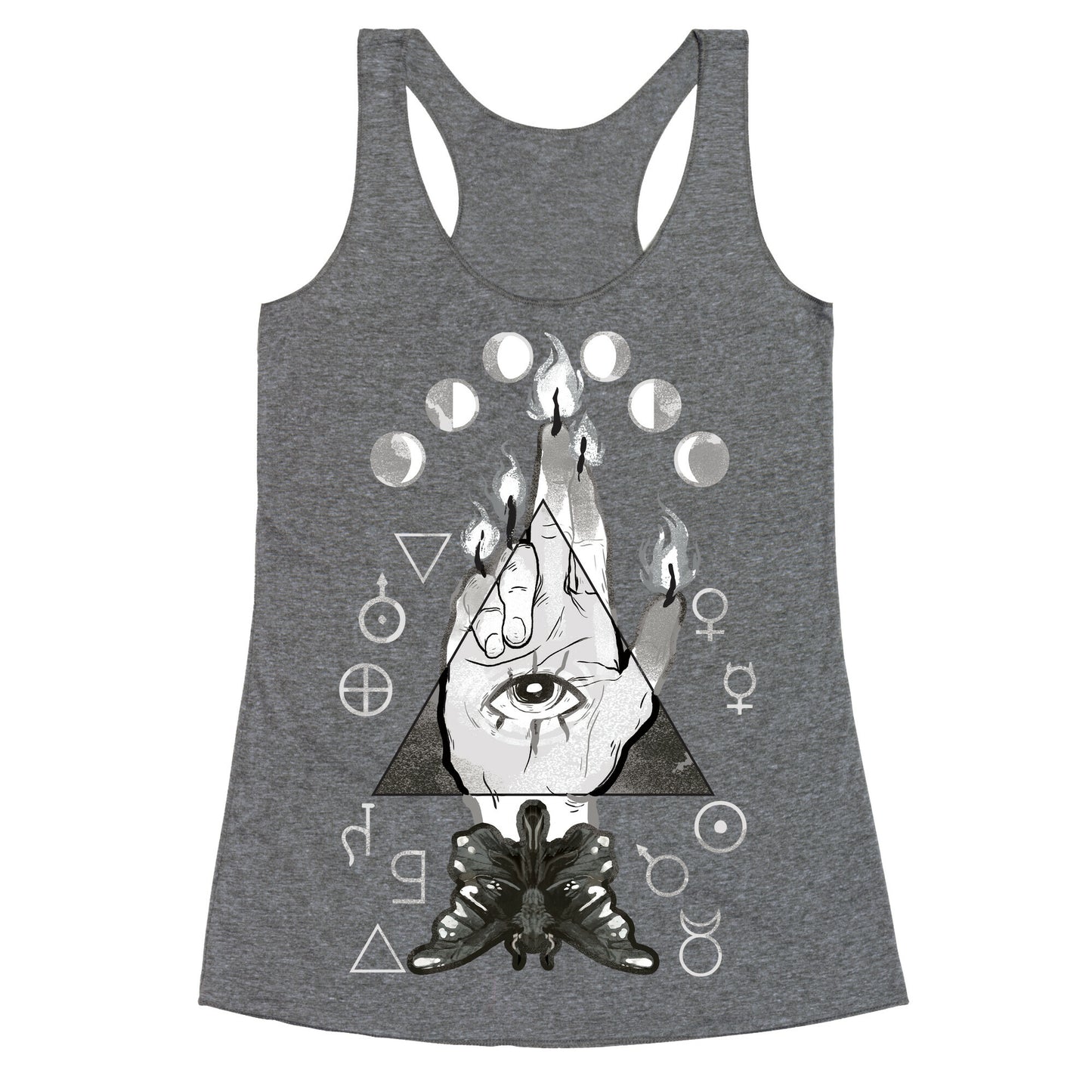 Hand Of Glory Racerback Tank