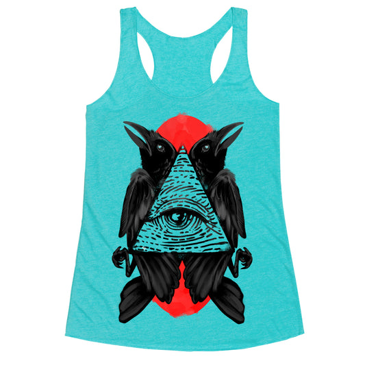 Crow's Illuminati Racerback Tank