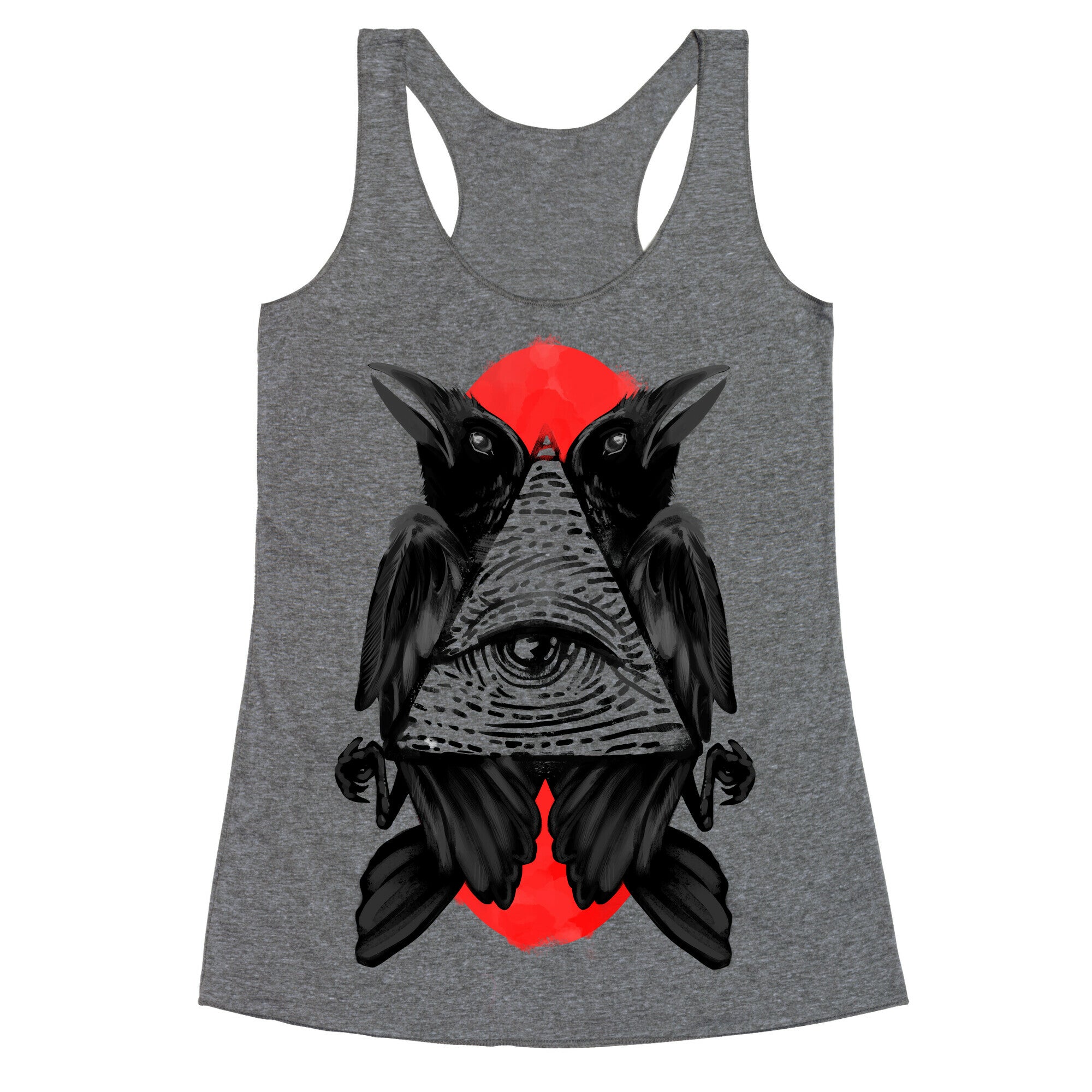 Crow's Illuminati Racerback Tank
