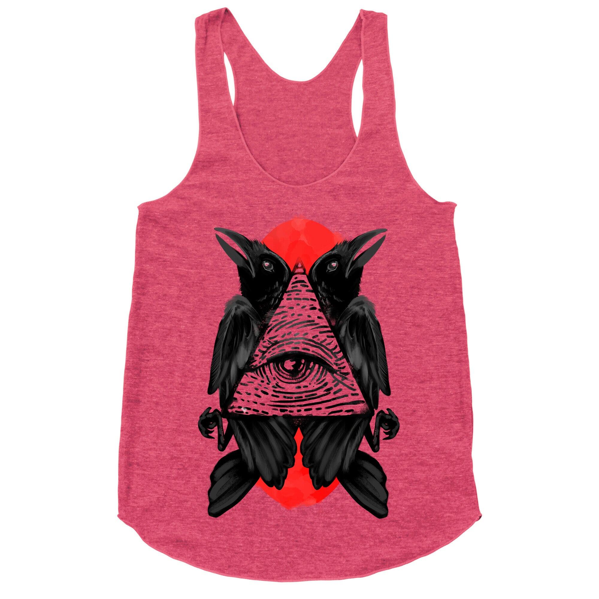 Crow's Illuminati Racerback Tank