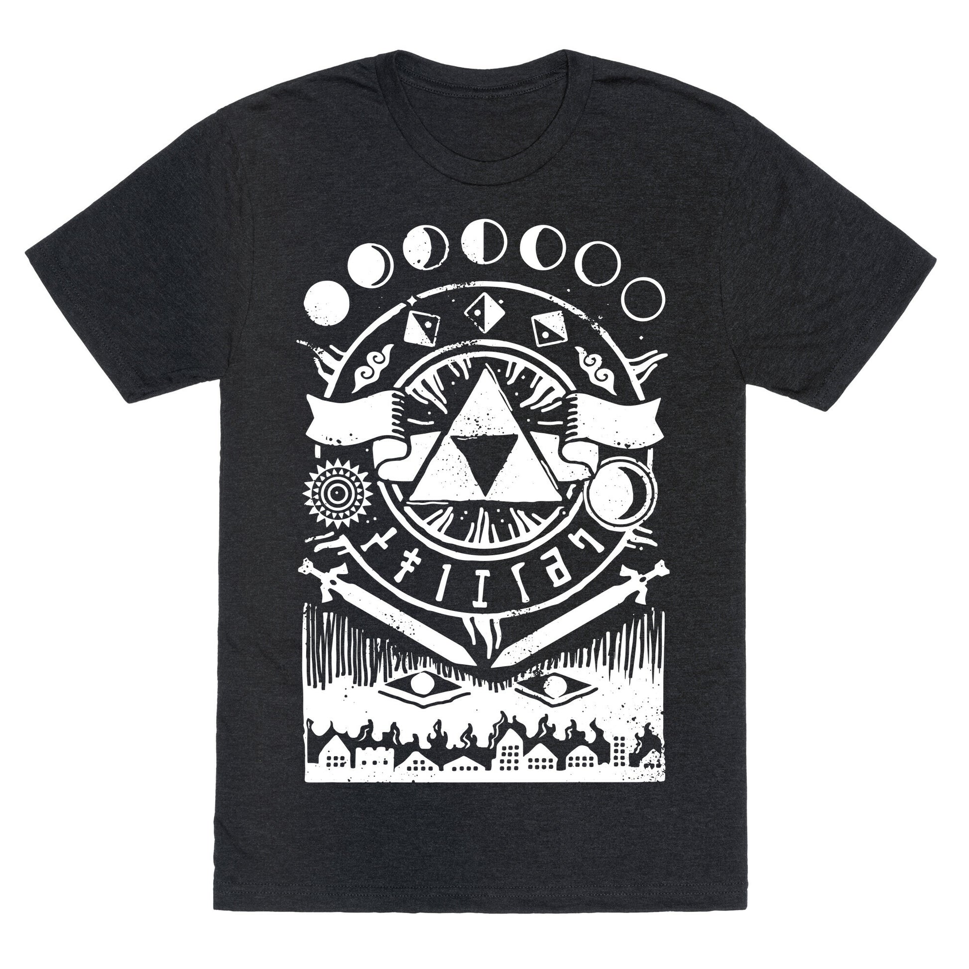 Hyrule Occult Symbols Unisex Triblend Tee