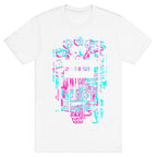 Techno Pagan Glitch Art T-Shirt