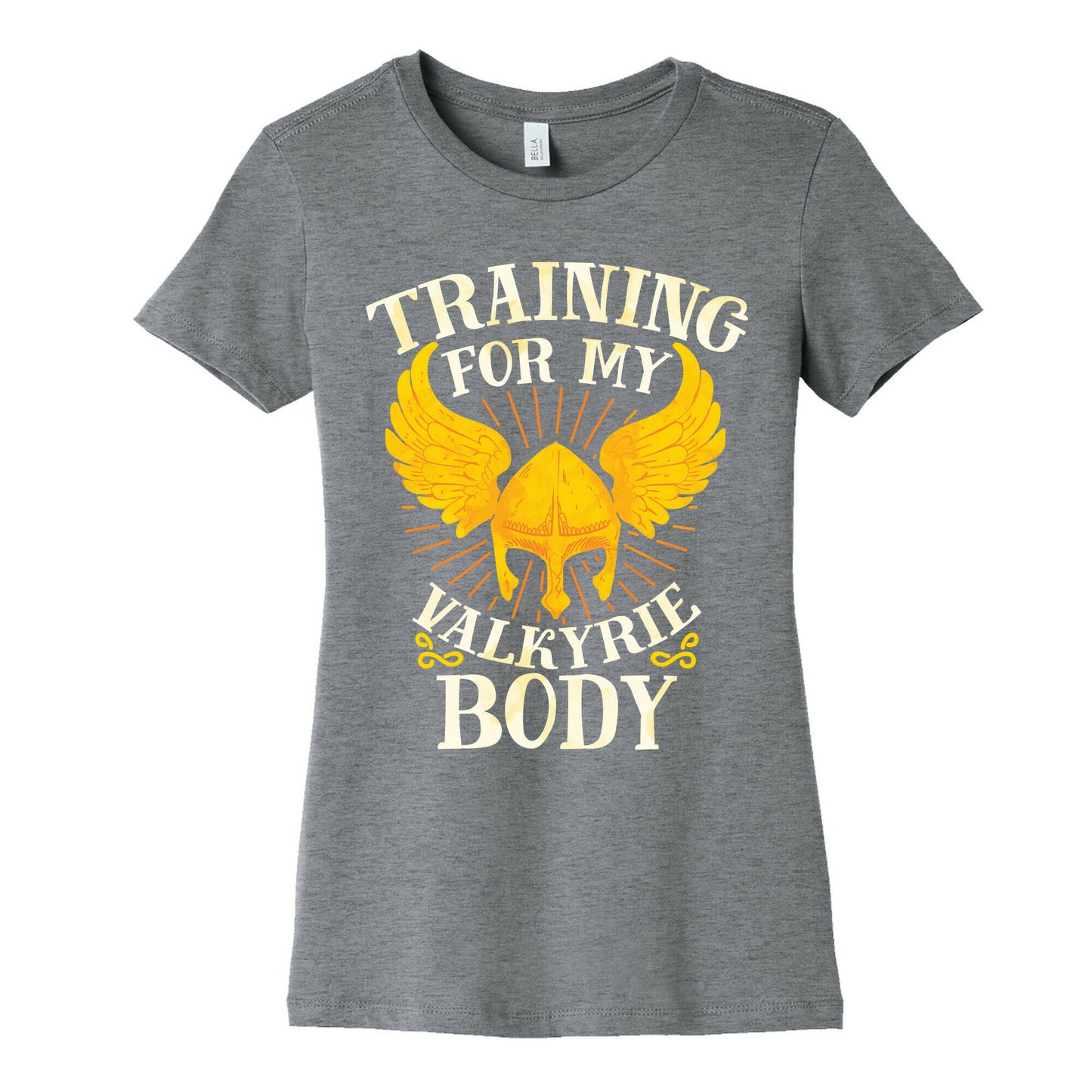 Training for My Valkyrie Body Women's Cotton Tee