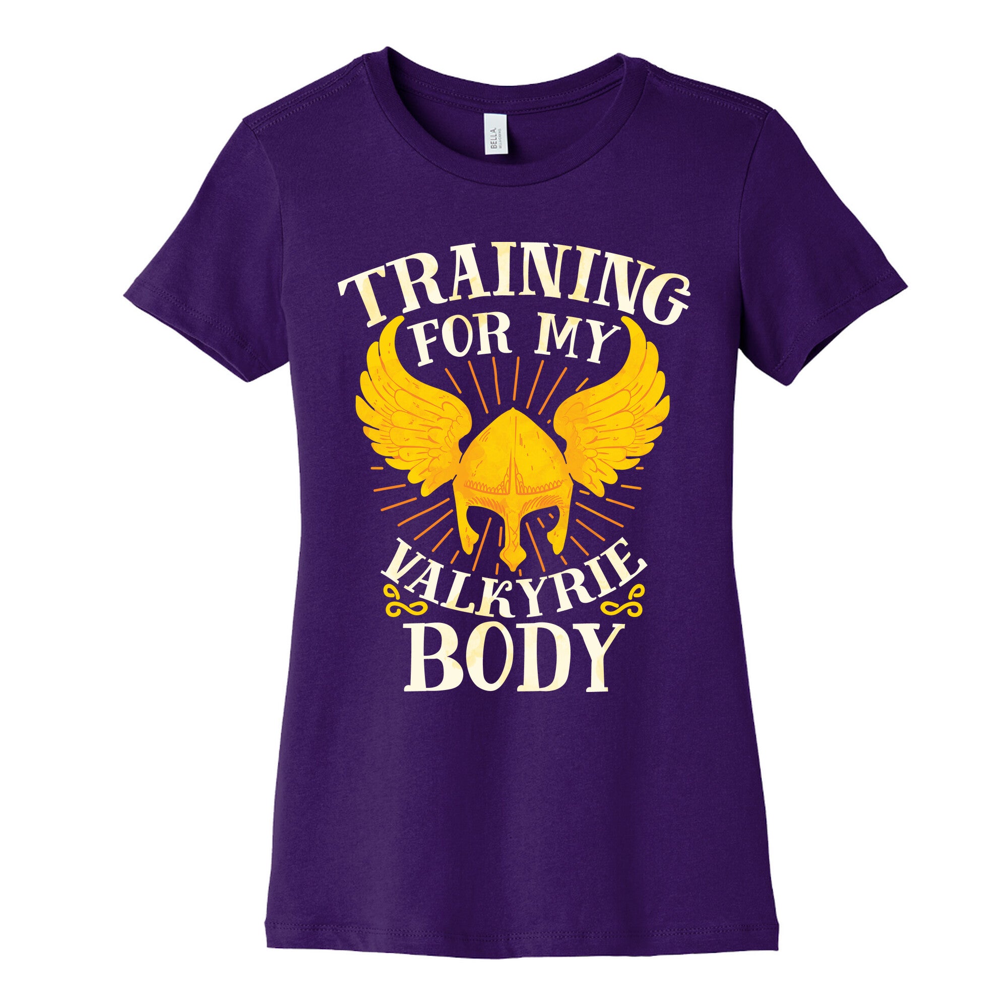 Training for My Valkyrie Body Women's Cotton Tee