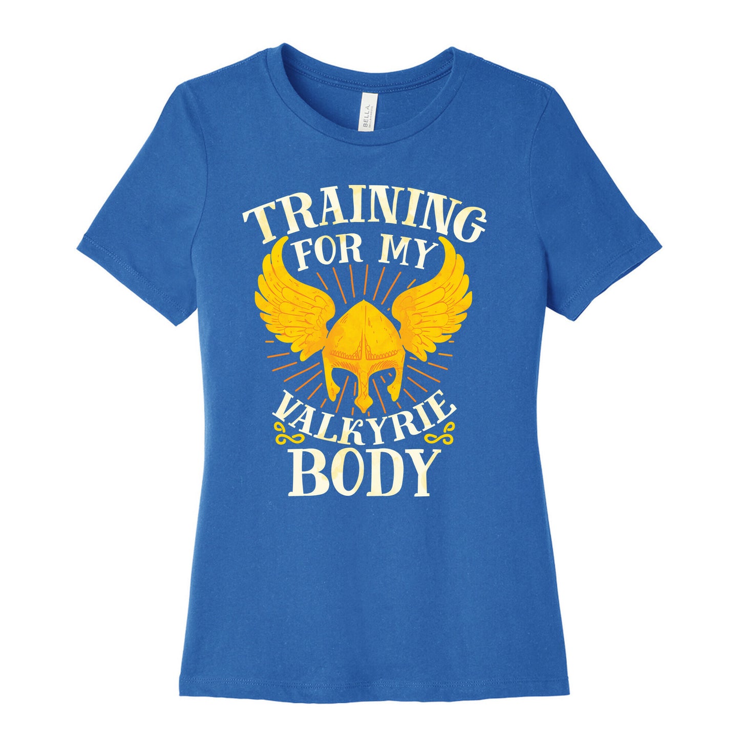 Training for My Valkyrie Body Women's Cotton Tee