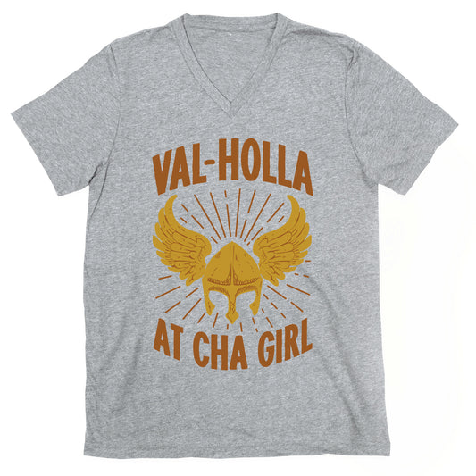 Val-Holla at Cha Girl V-Neck