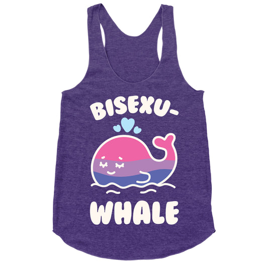 Bisexu-WHALE Racerback Tank