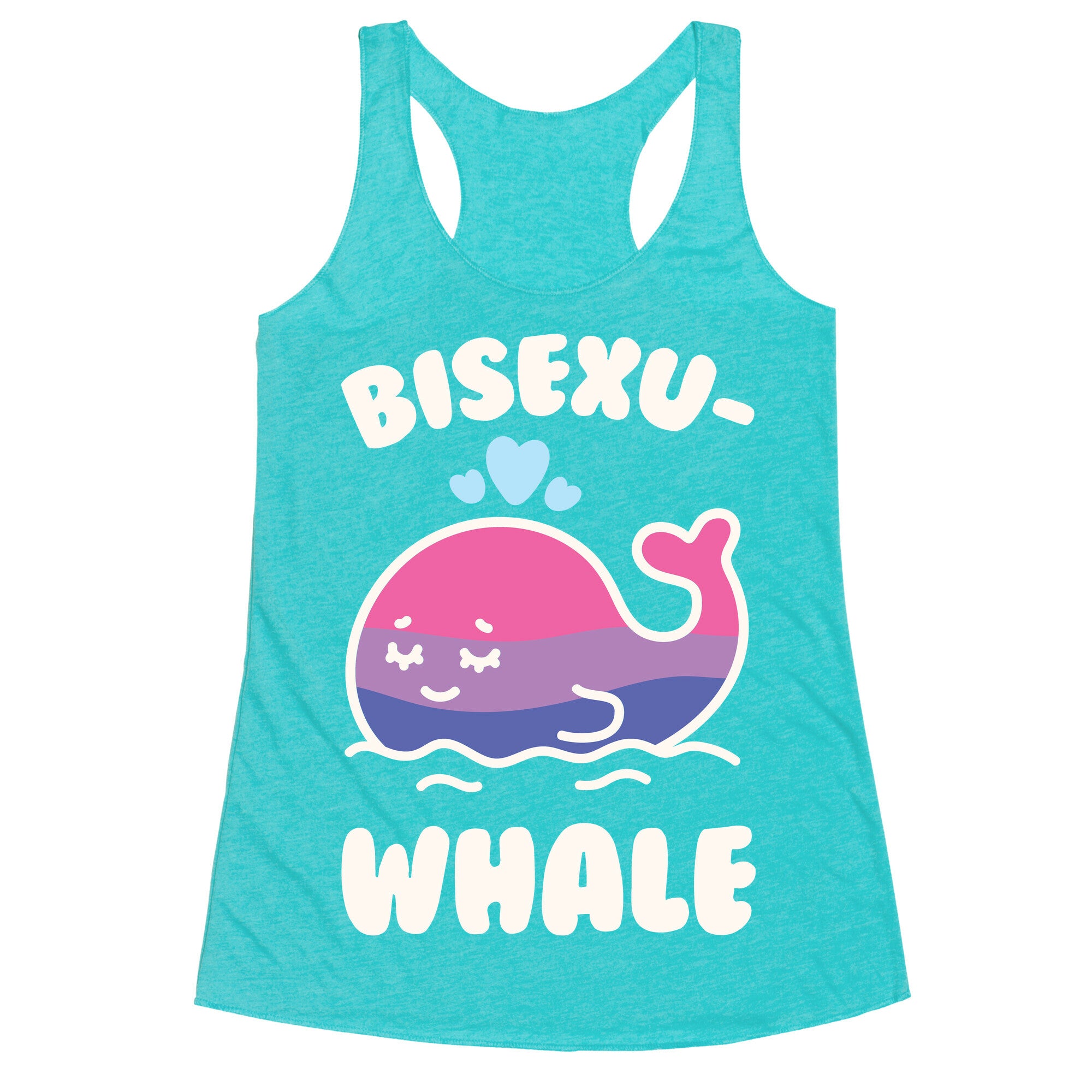 Bisexu-WHALE Racerback Tank