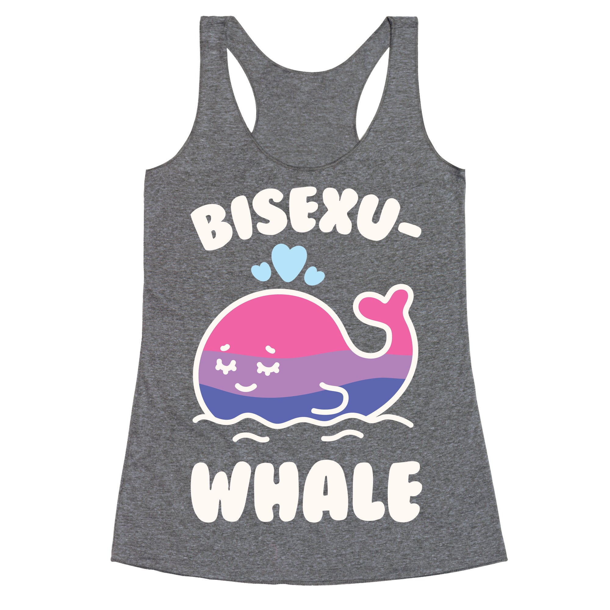 Bisexu-WHALE Racerback Tank