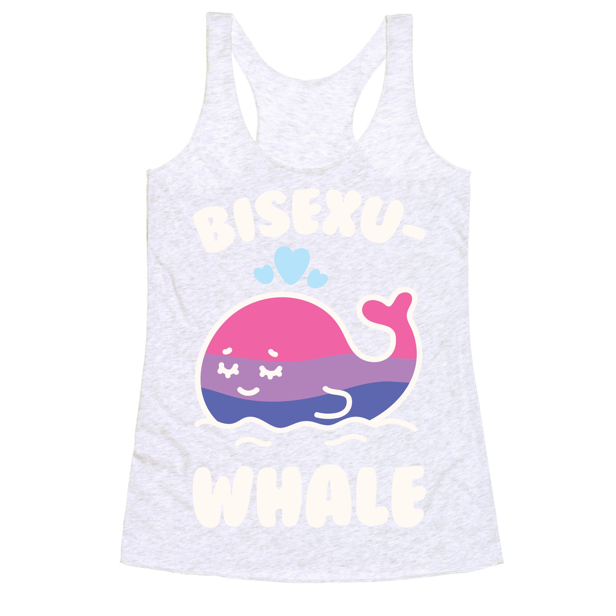 Bisexu-WHALE Racerback Tank