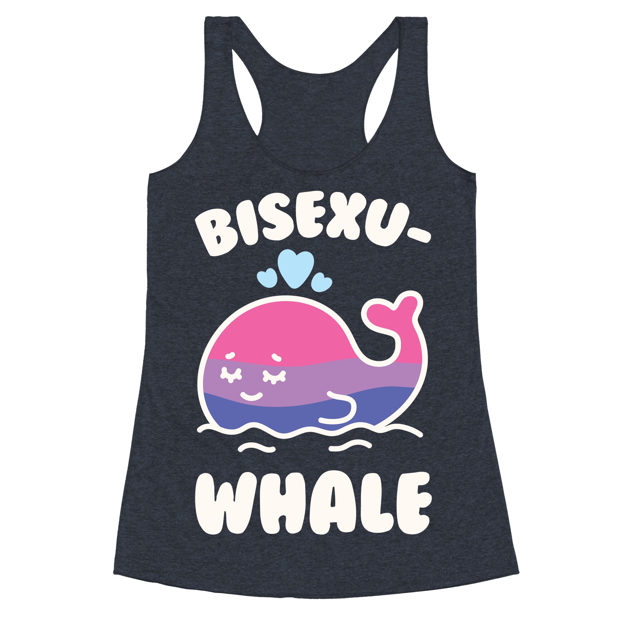 Bisexu-WHALE Racerback Tank