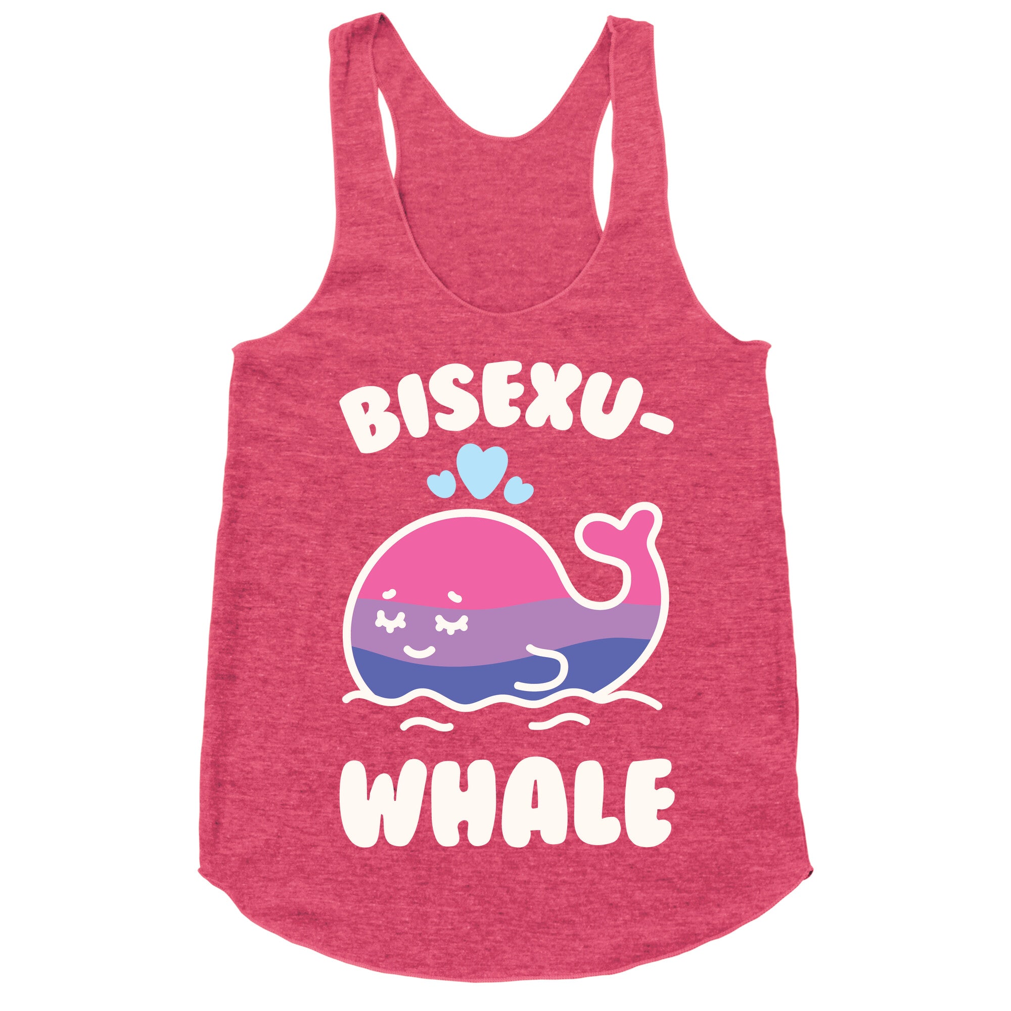 Bisexu-WHALE Racerback Tank
