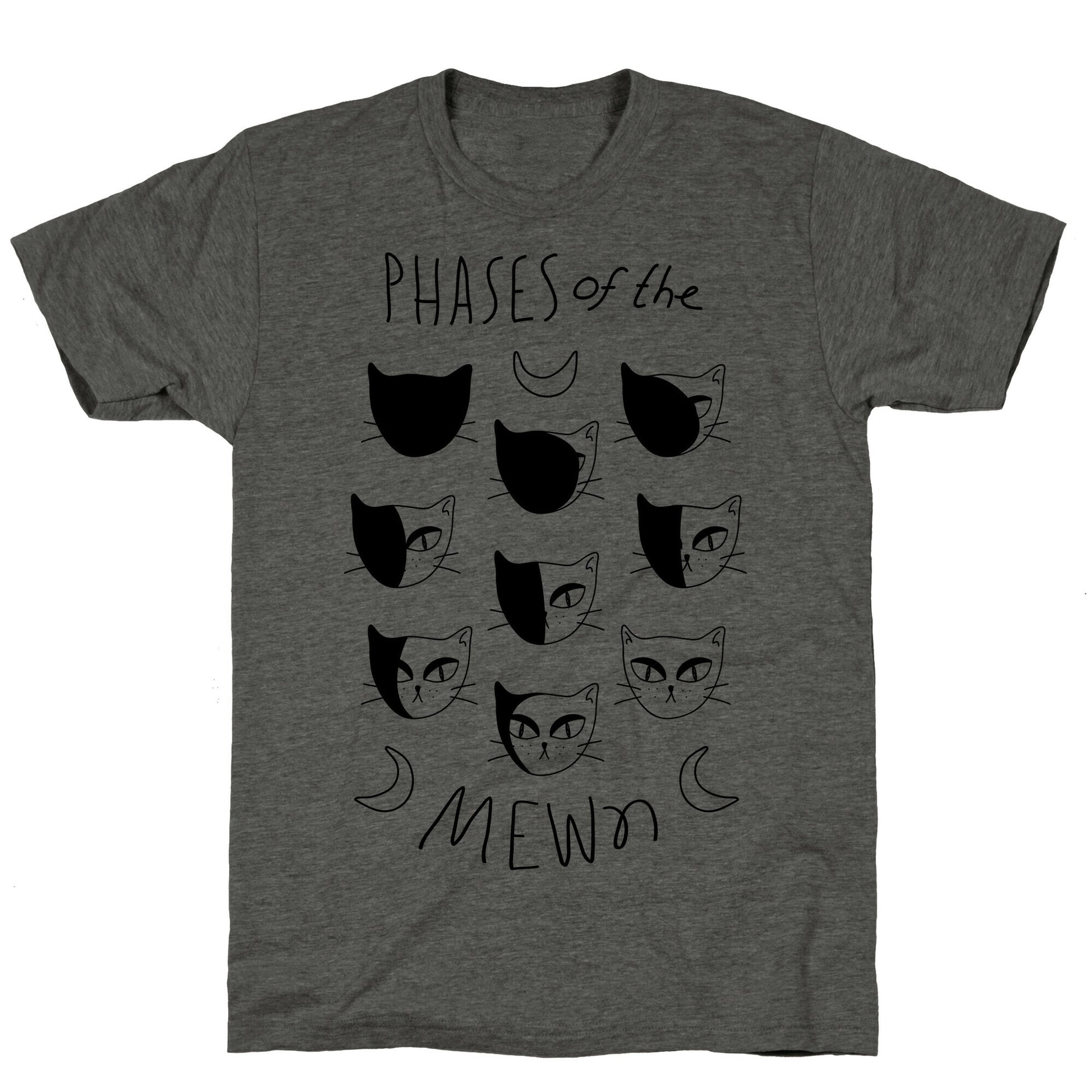 Phases Of The Mewn Unisex Triblend Tee