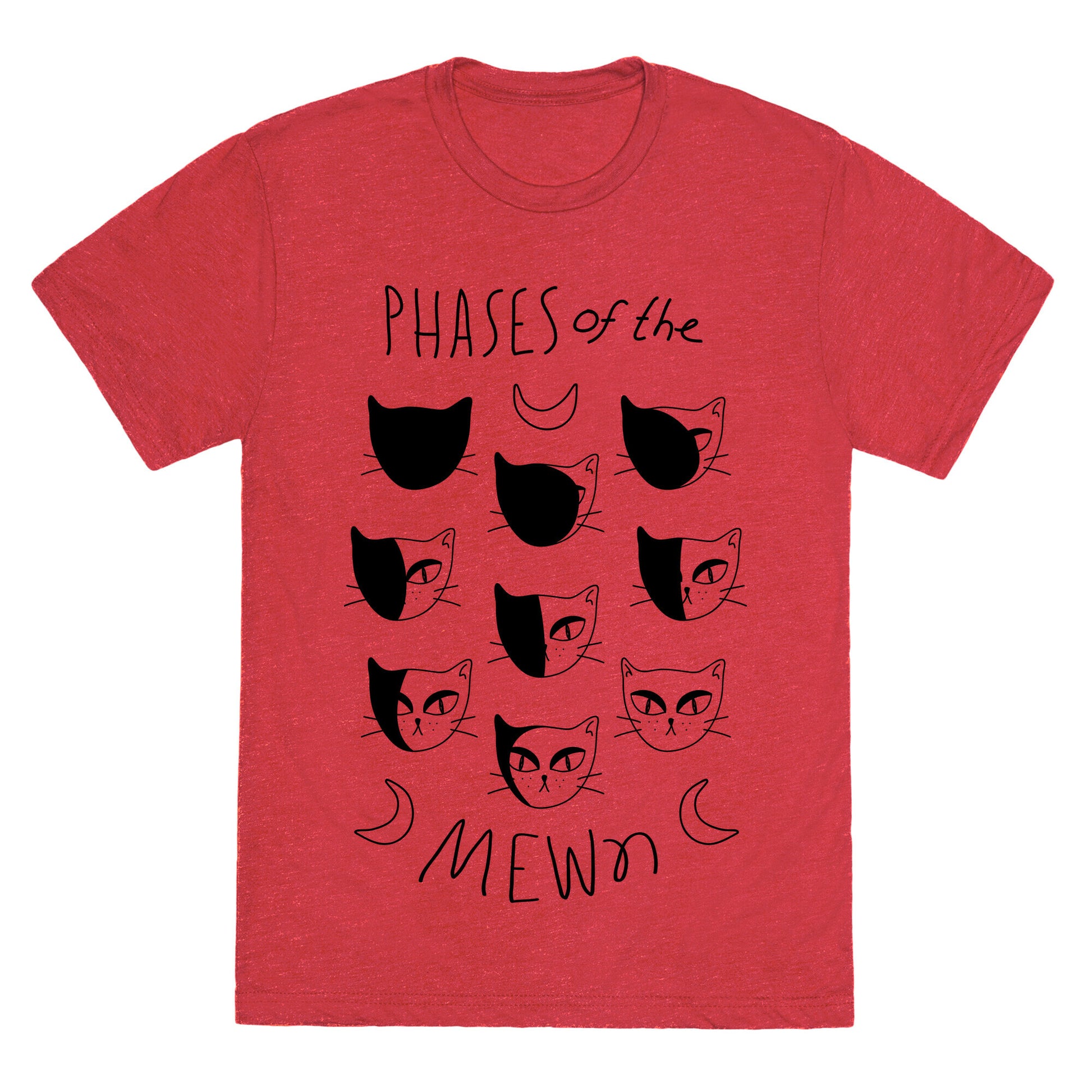 Phases Of The Mewn Unisex Triblend Tee