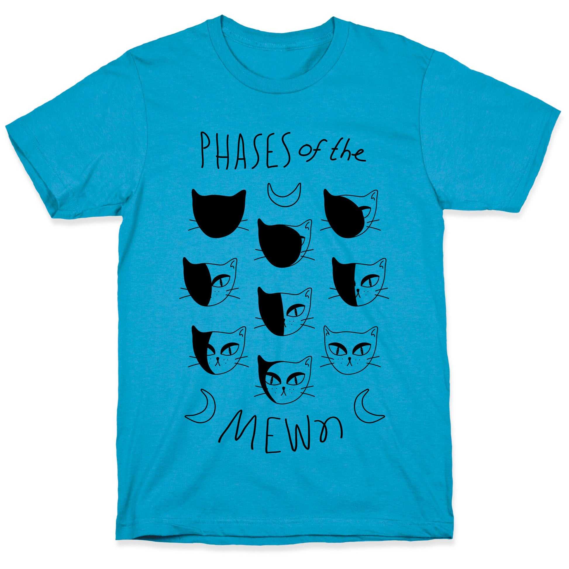 Phases Of The Mewn Unisex Triblend Tee