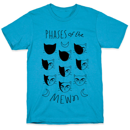 Phases Of The Mewn Unisex Triblend Tee