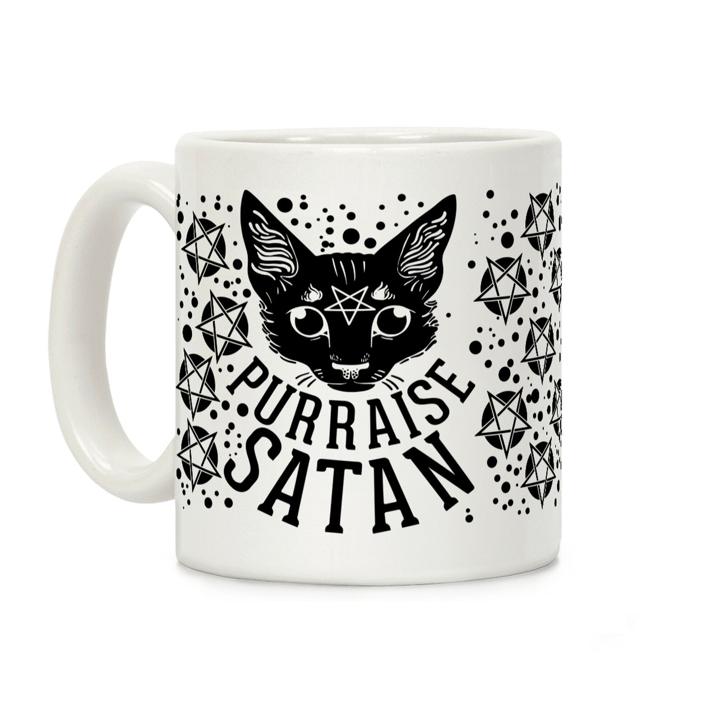 Purraise Satan Coffee Mug