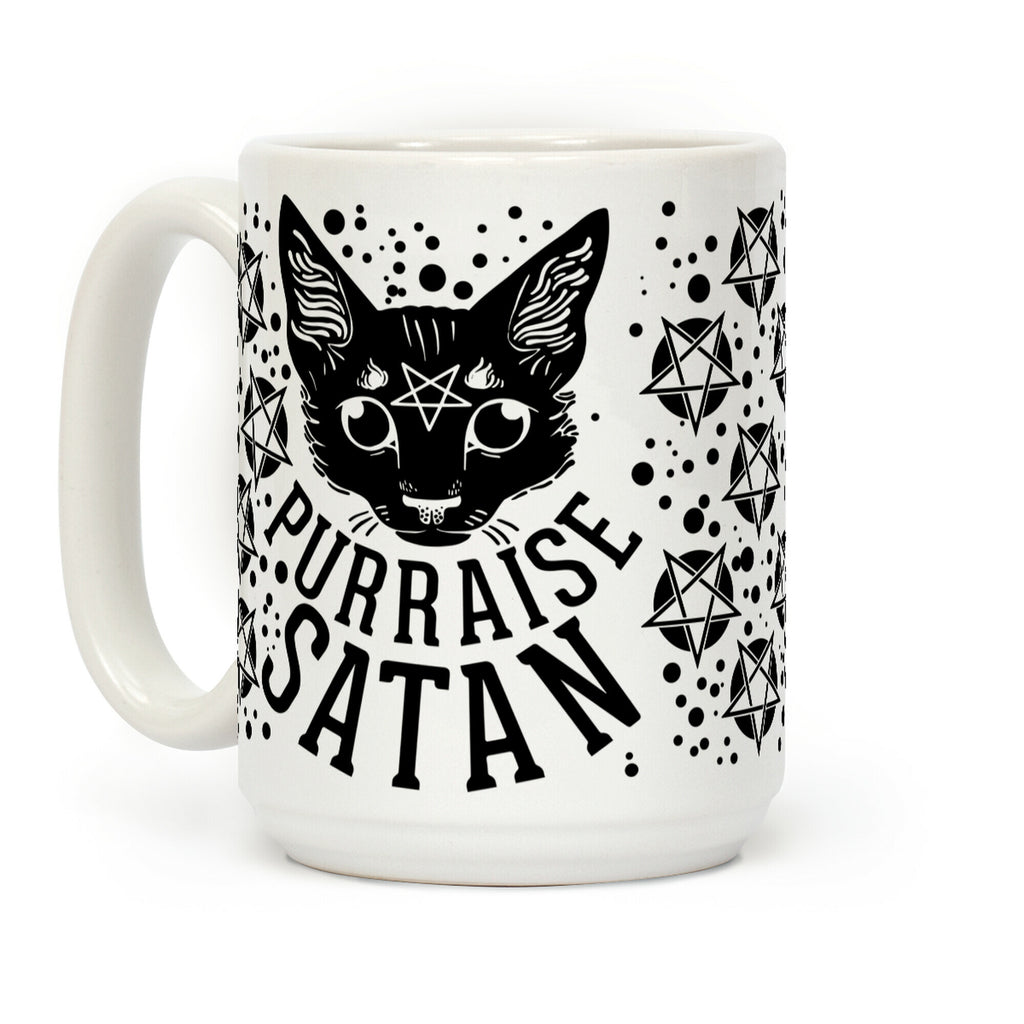 Purraise Satan Coffee Mug