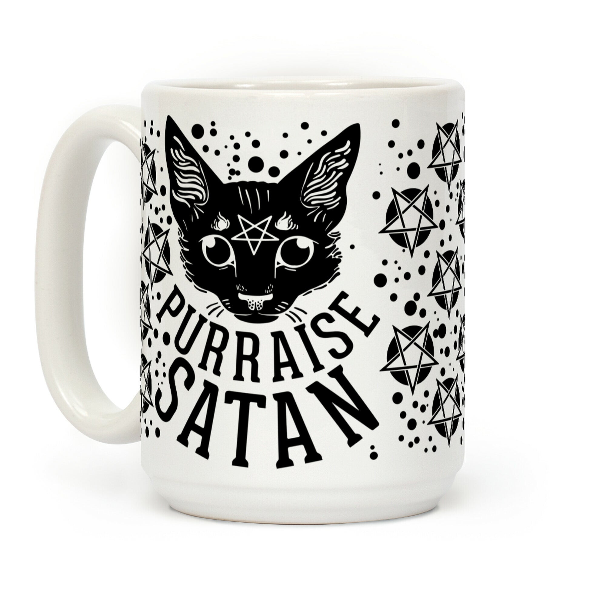 Purraise Satan Coffee Mug