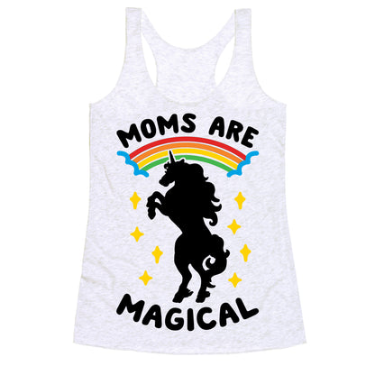 Moms Are Magical Racerback Tank