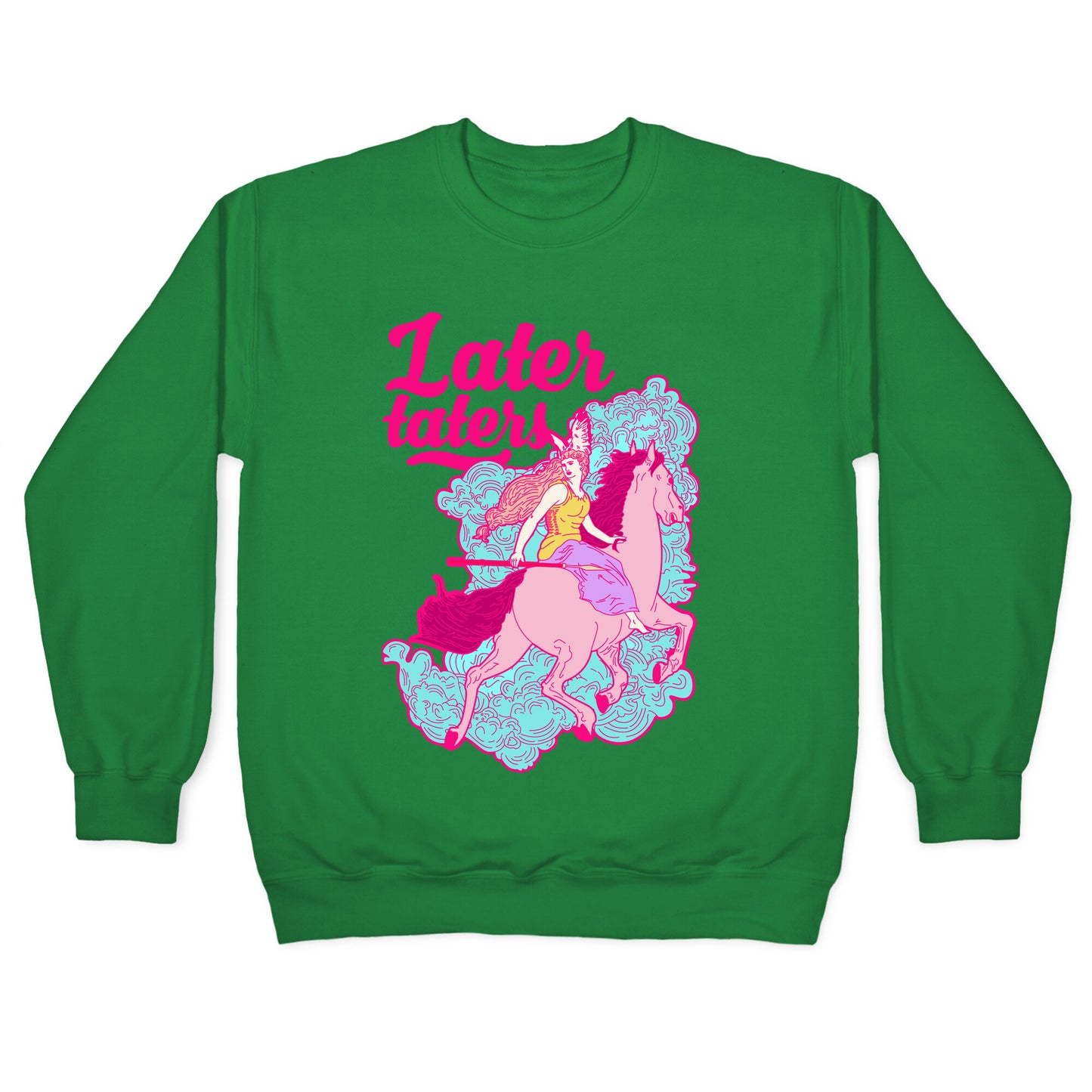 Later Taters Valkyrie Crewneck Sweatshirt