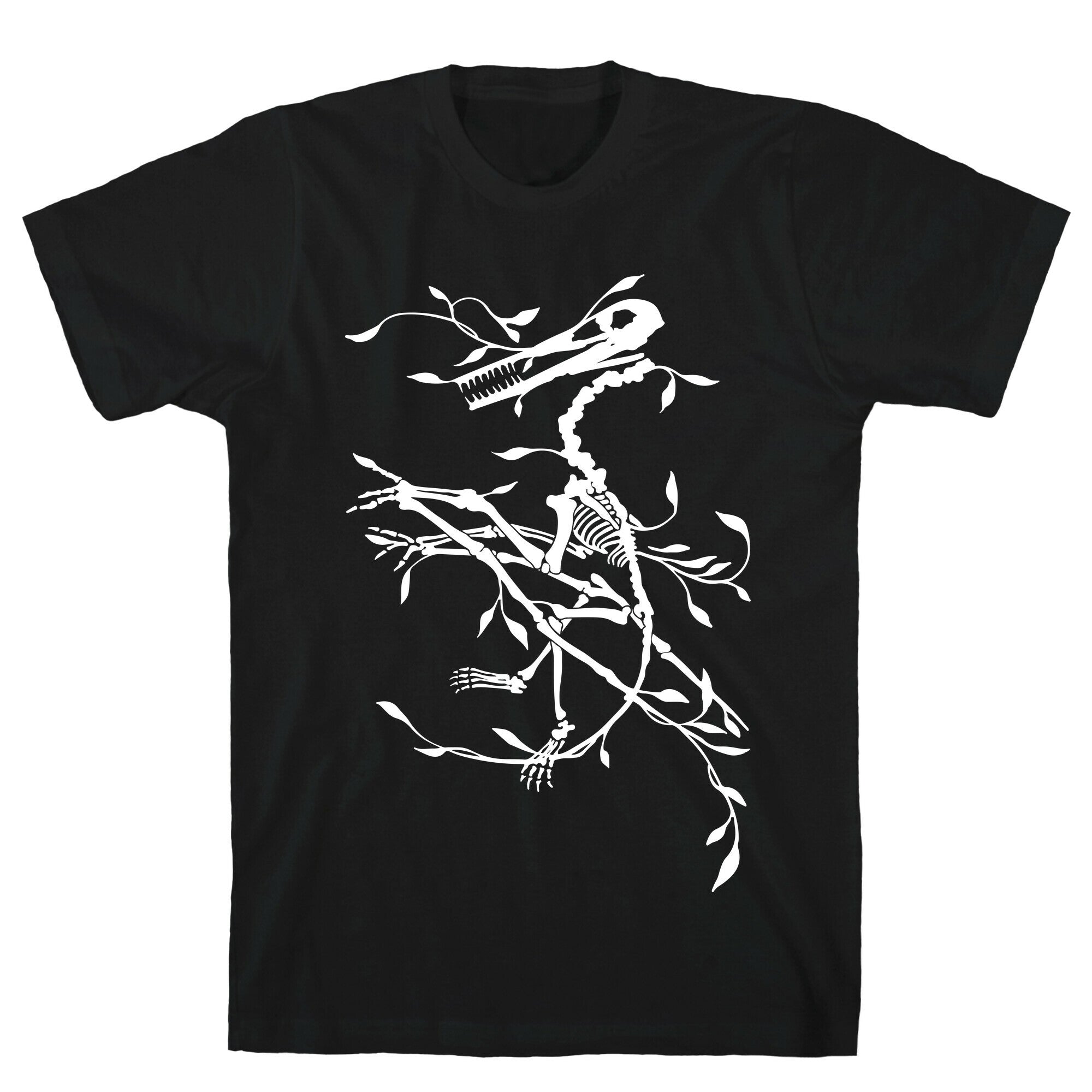 Floral Dinosaur T-Shirt