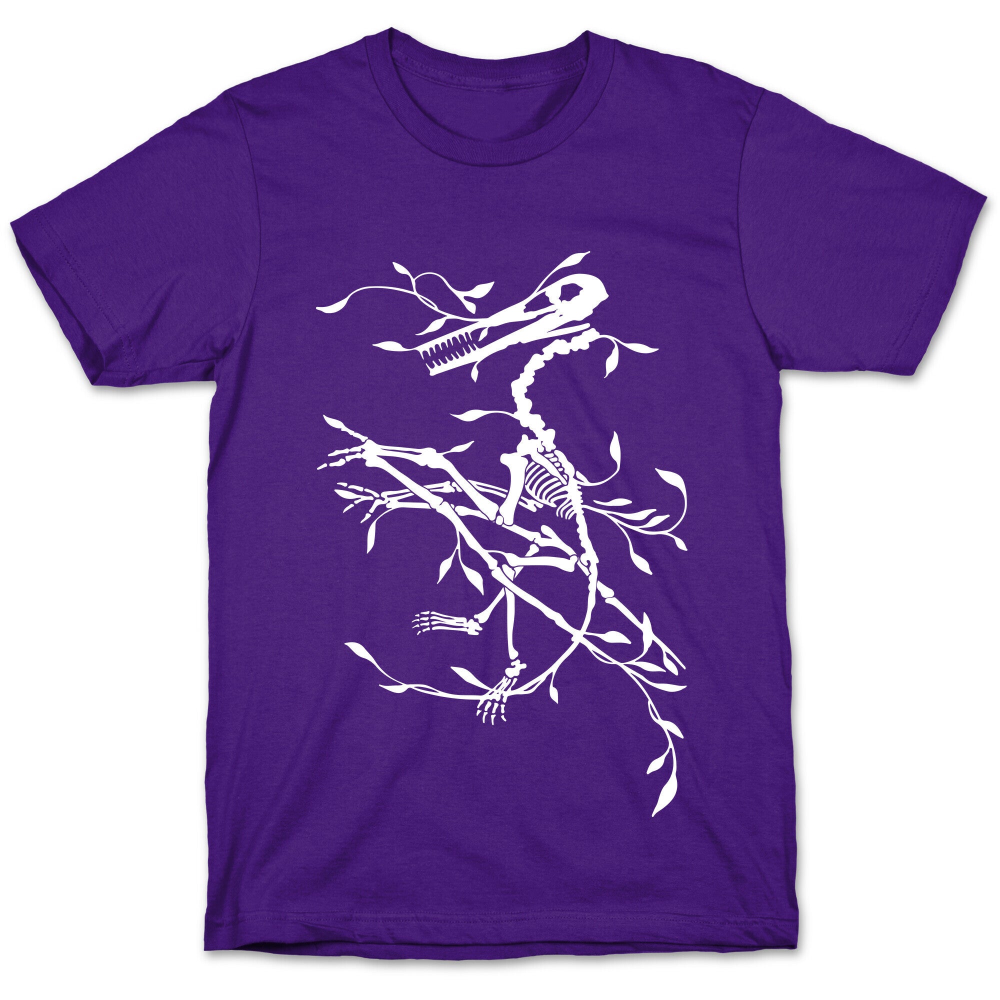 Floral Dinosaur T-Shirt