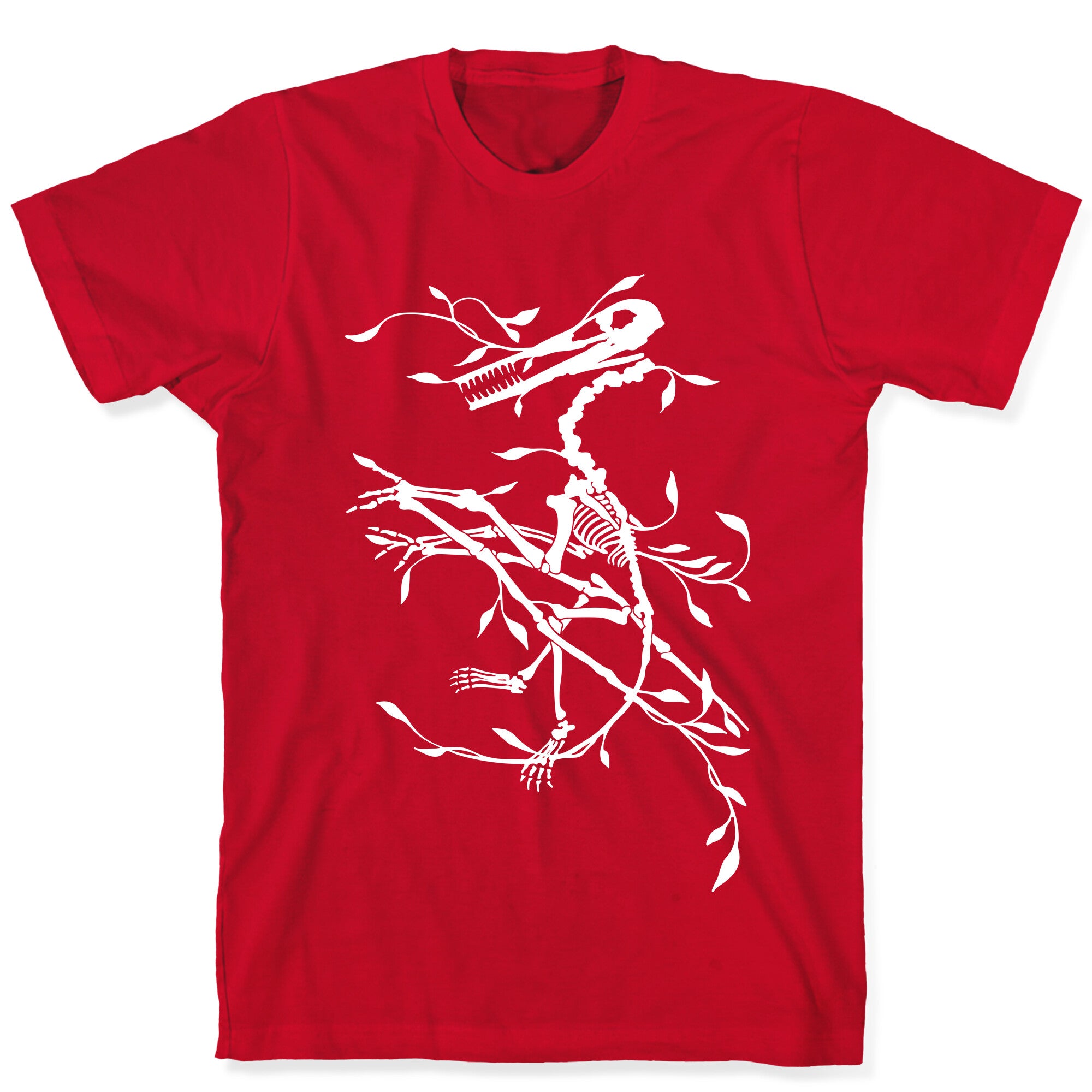 Floral Dinosaur T-Shirt