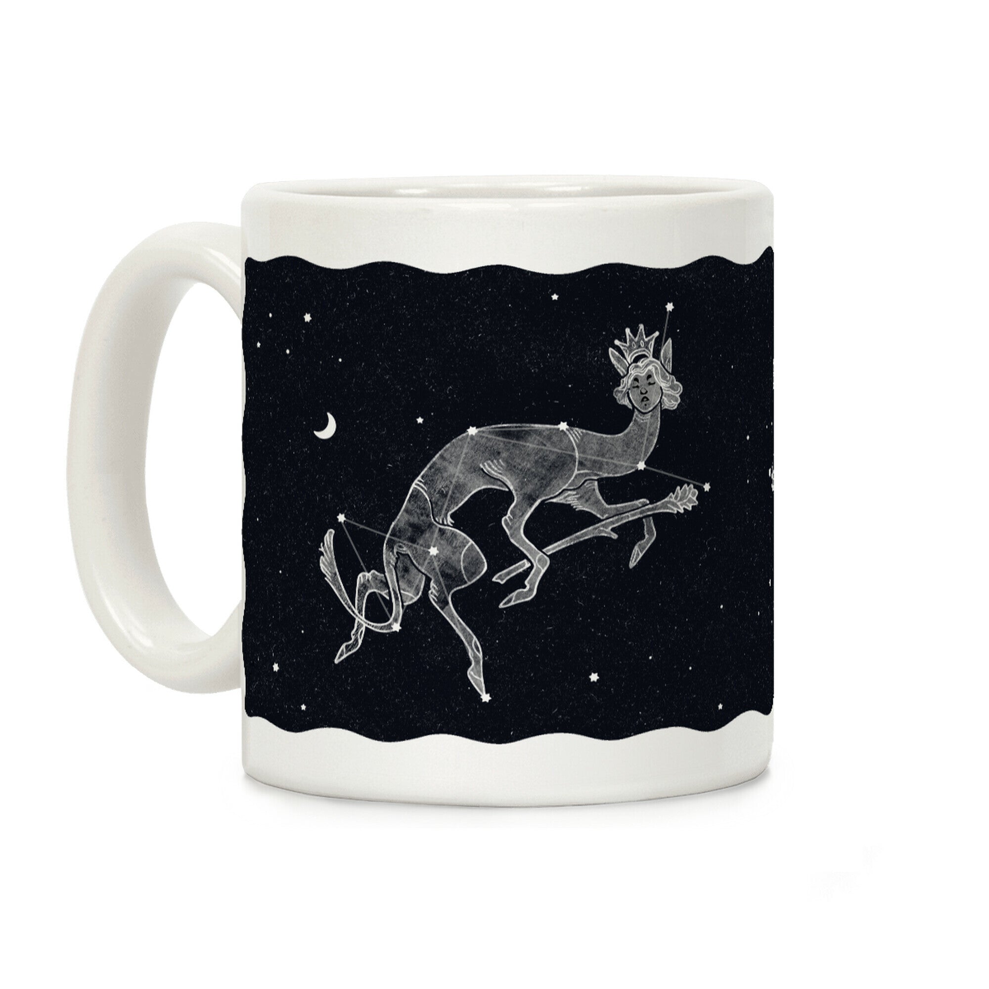 Deer God Stars Coffee Mug