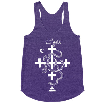 Snake Cult Racerback Tank