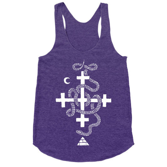 Snake Cult Racerback Tank