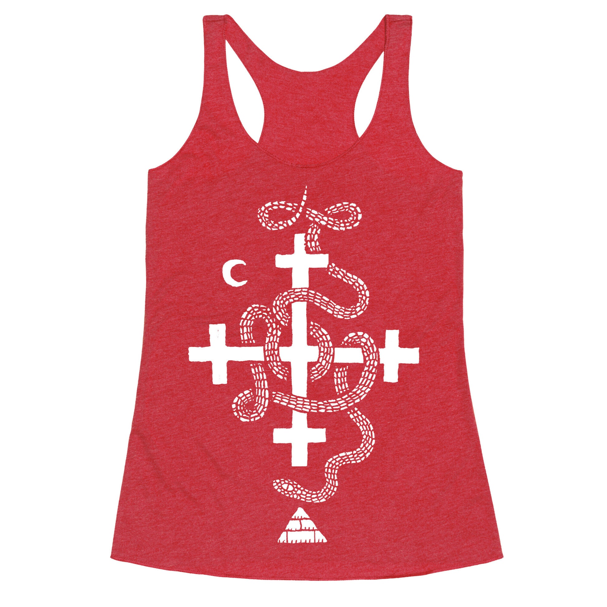 Snake Cult Racerback Tank