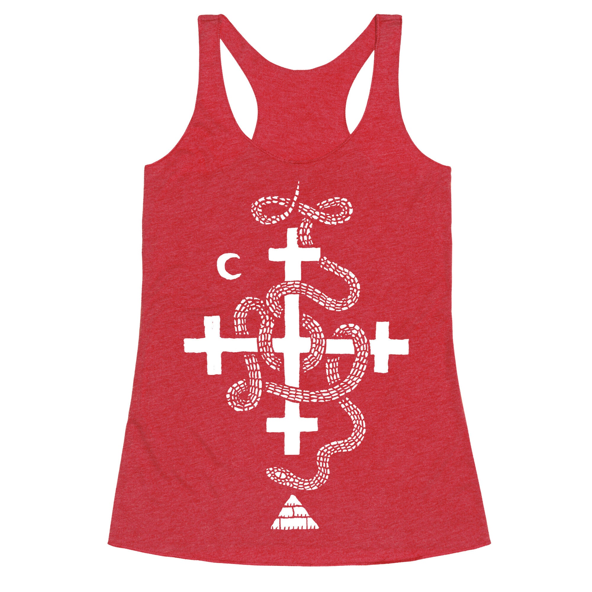 Snake Cult Racerback Tank