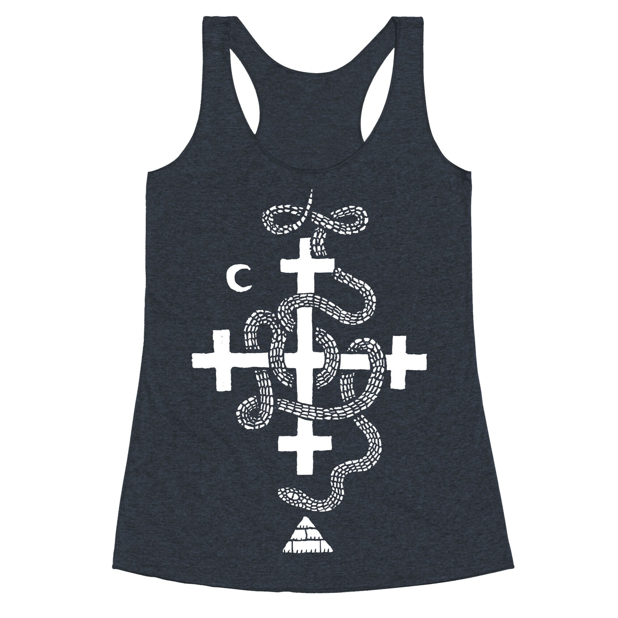 Snake Cult Racerback Tank