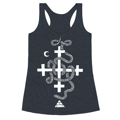 Snake Cult Racerback Tank