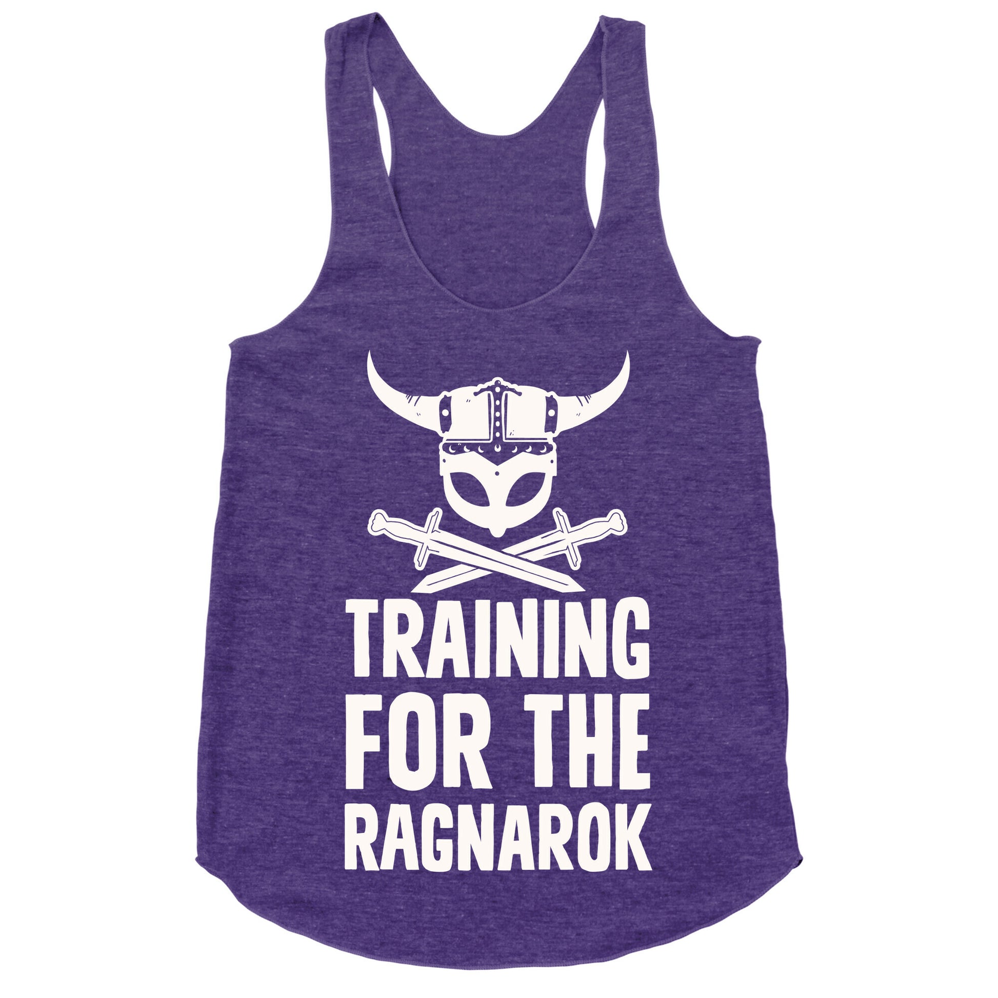 Training For The Ragnarok Racerback Tank