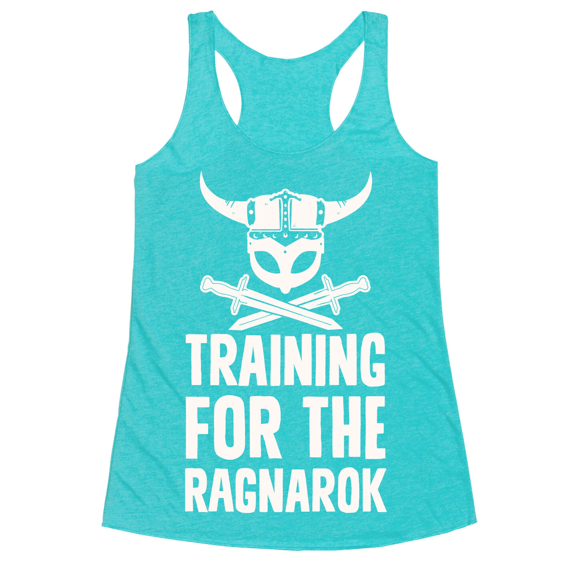 Training For The Ragnarok Racerback Tank