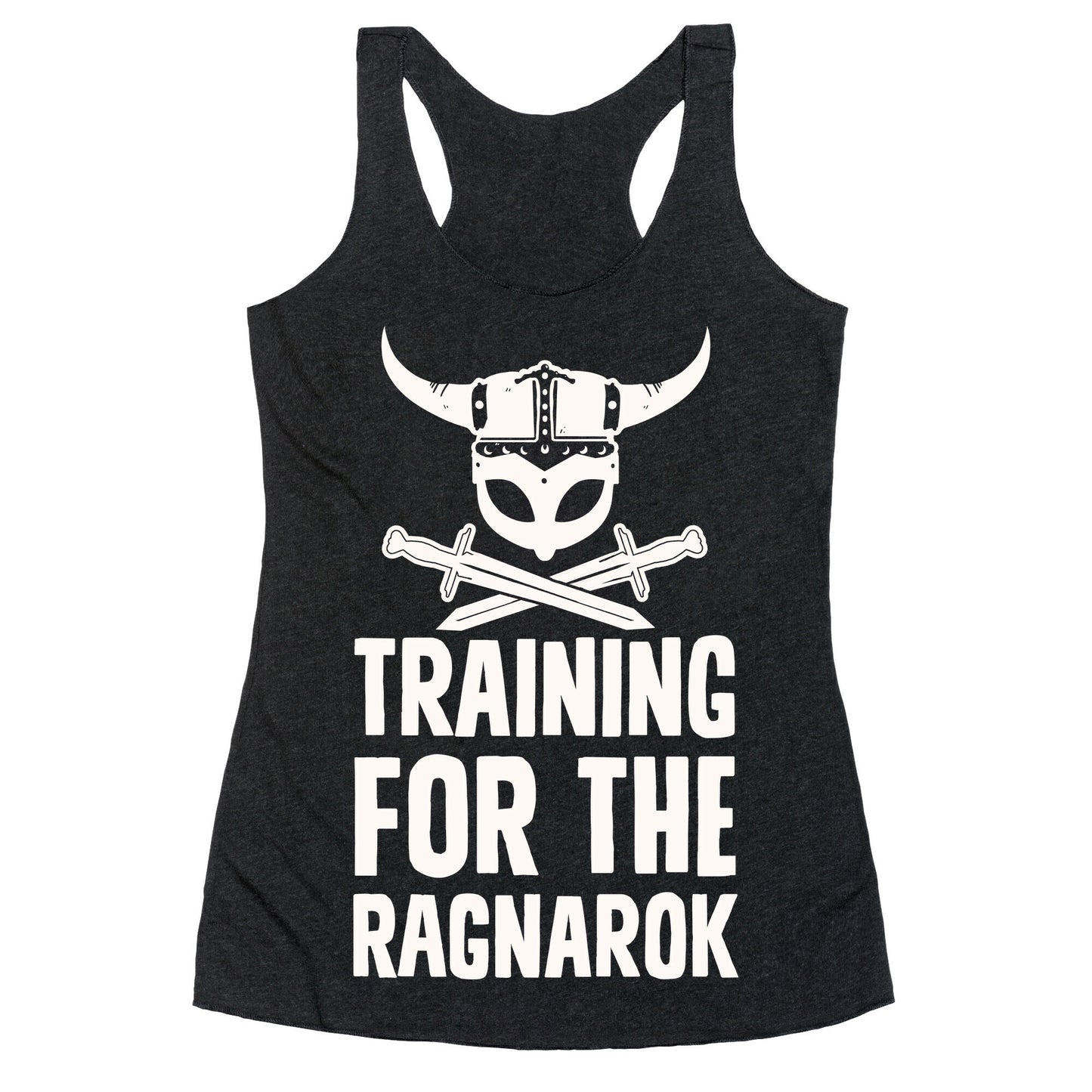 Training For The Ragnarok Racerback Tank