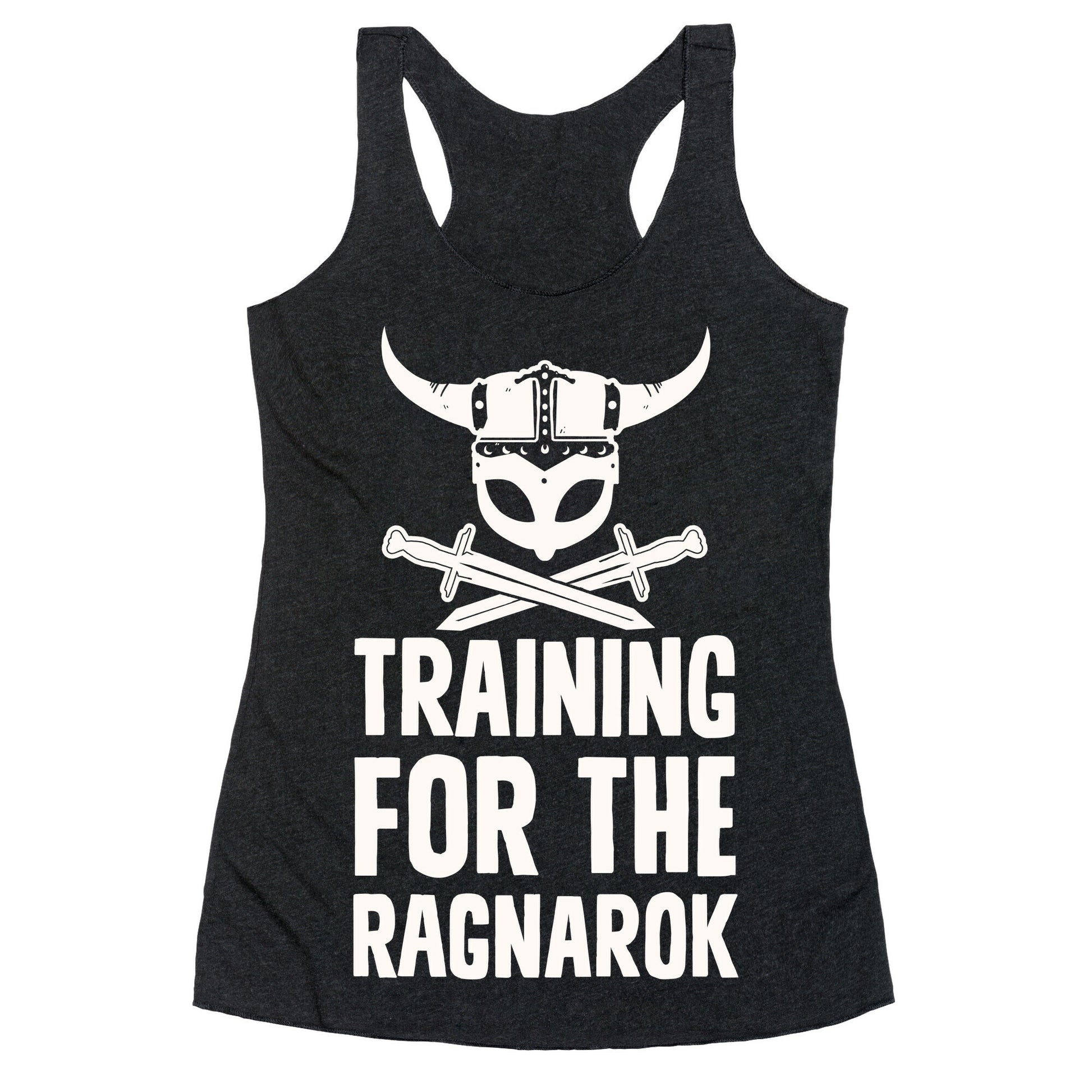 Training For The Ragnarok Racerback Tank