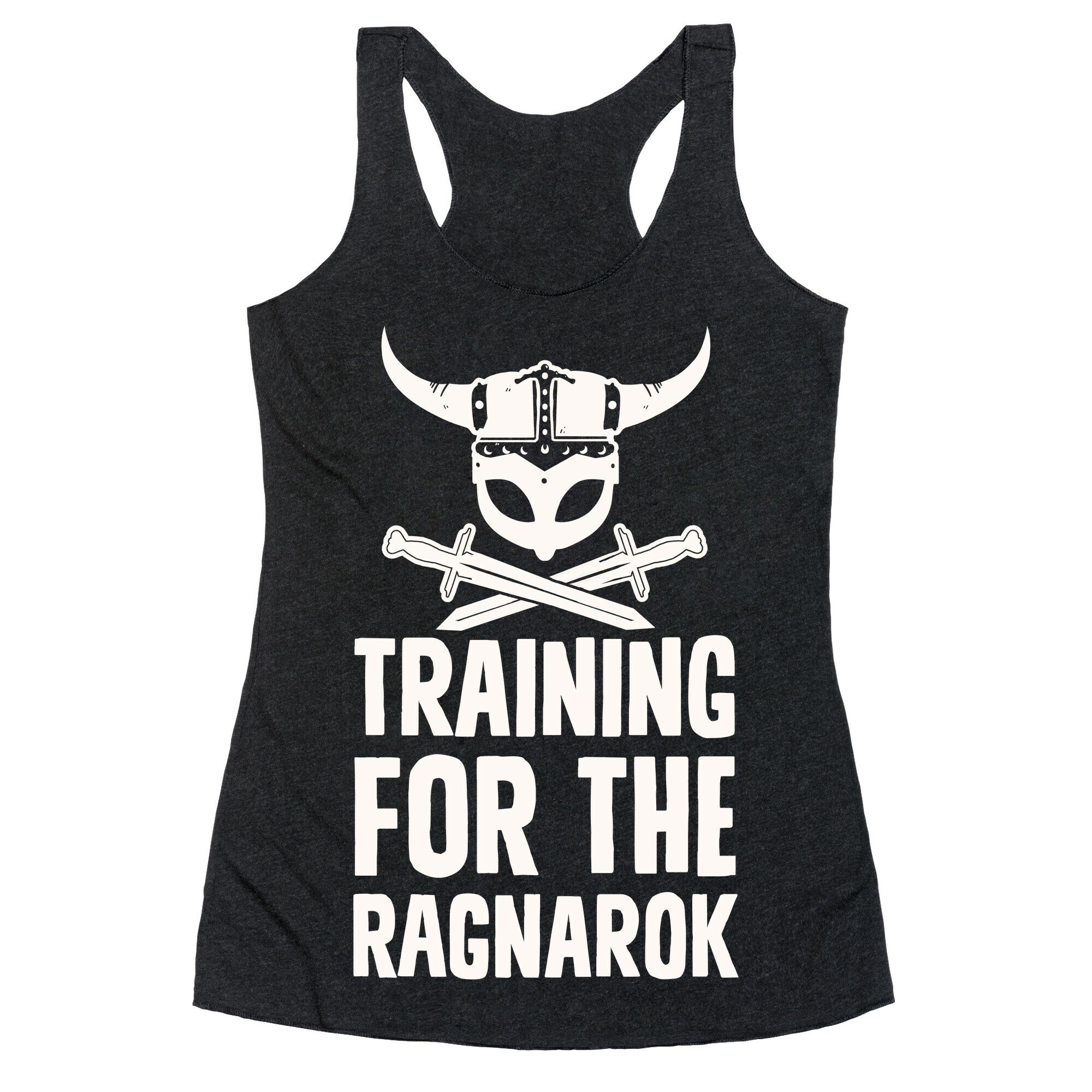 Training For The Ragnarok Racerback Tank