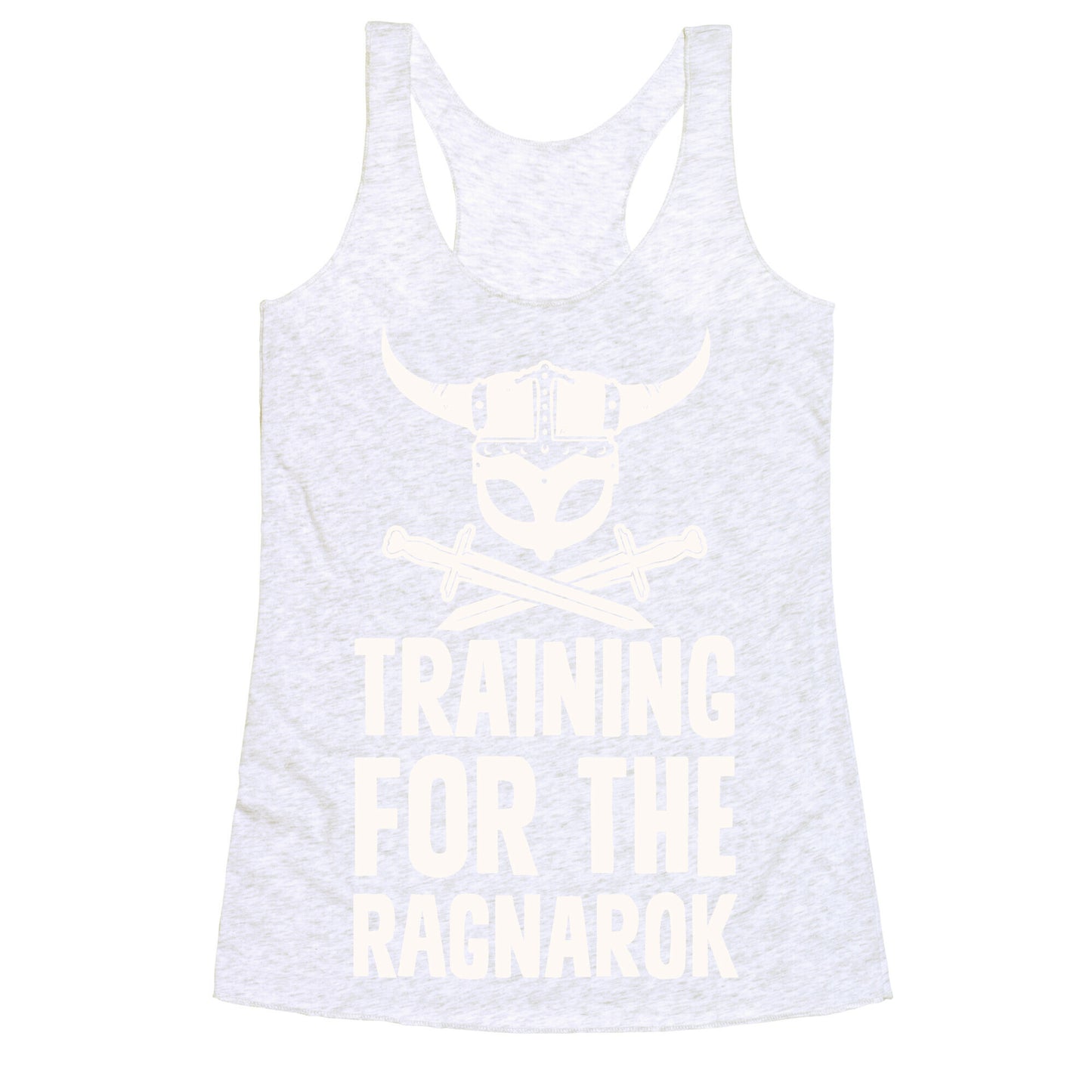 Training For The Ragnarok Racerback Tank