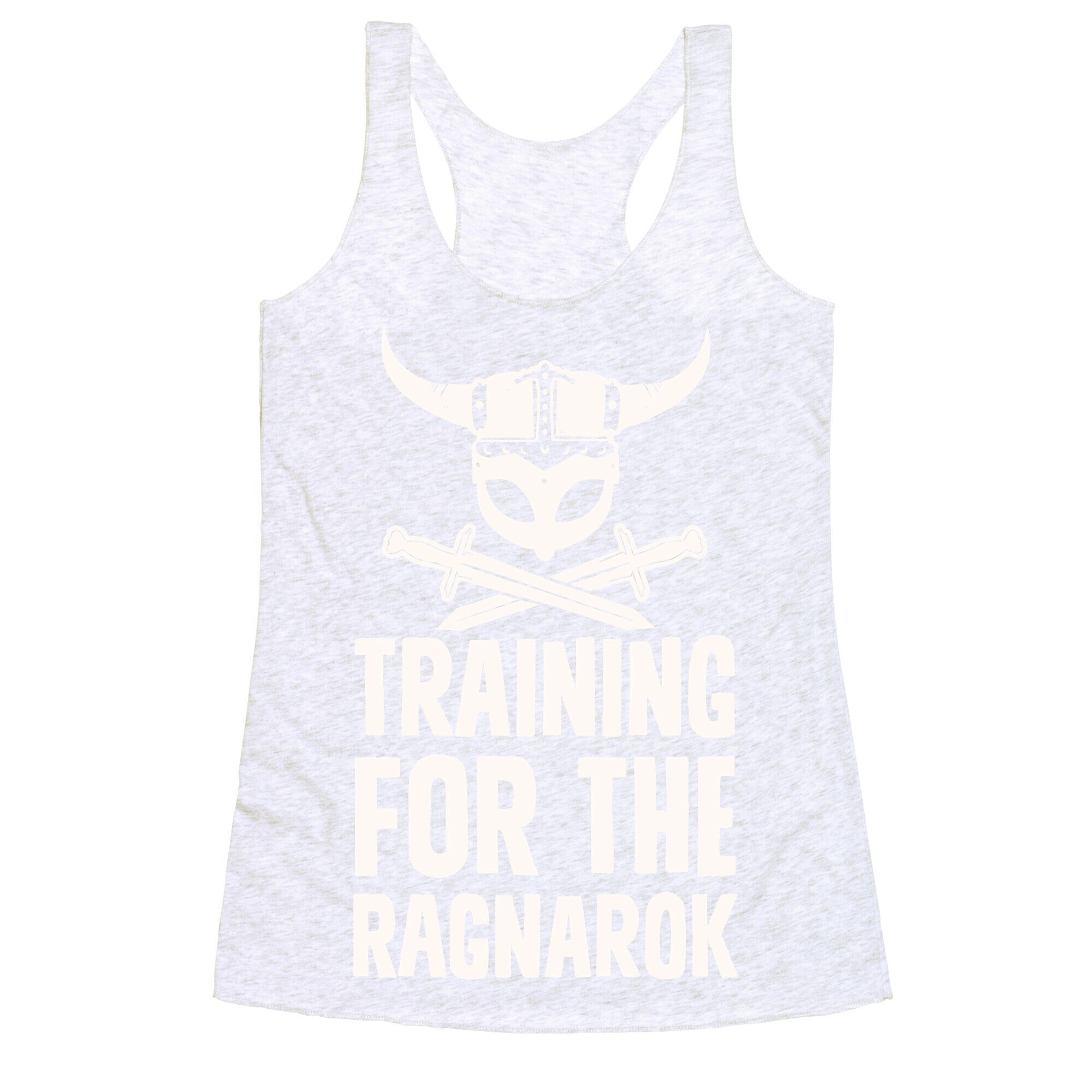 Training For The Ragnarok Racerback Tank