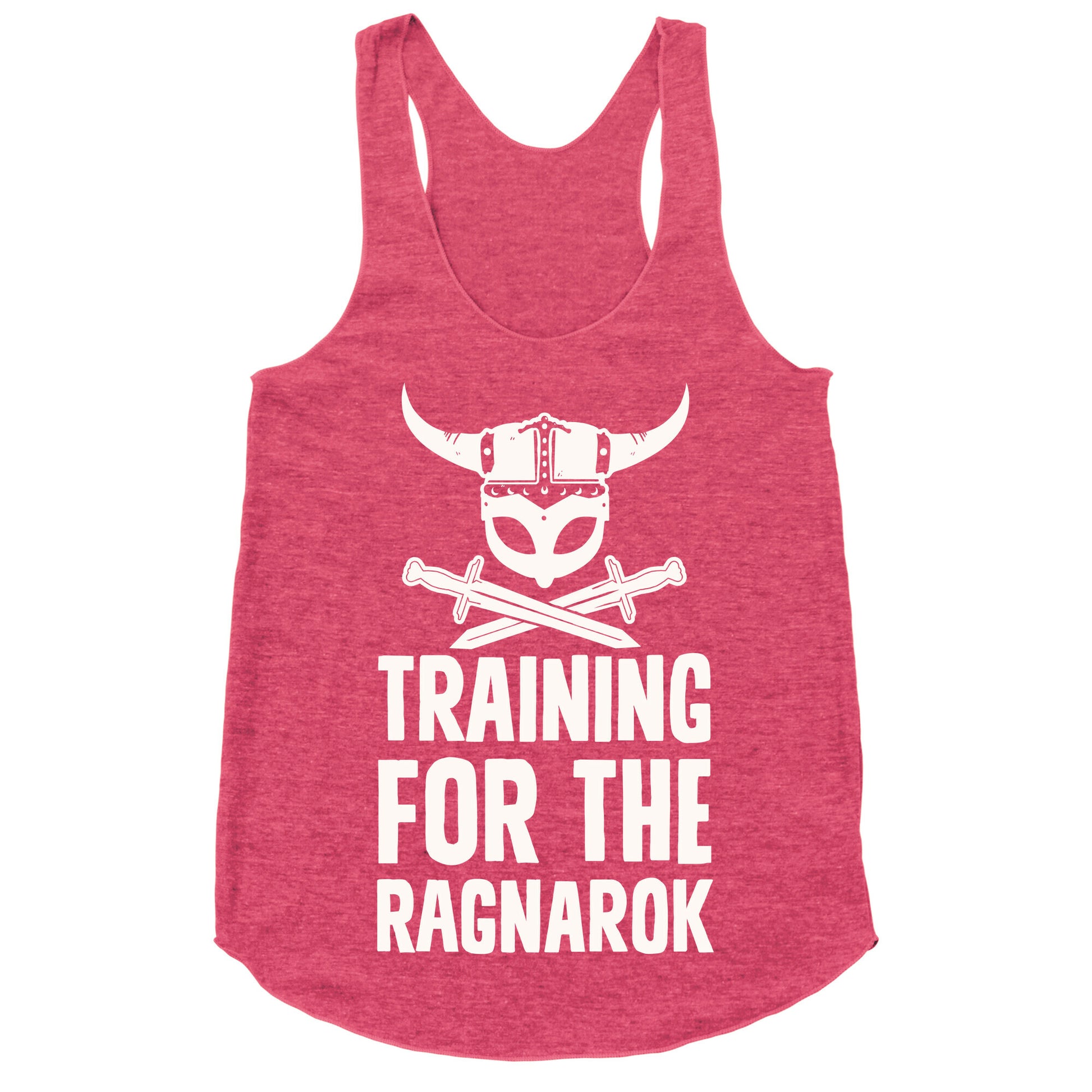 Training For The Ragnarok Racerback Tank