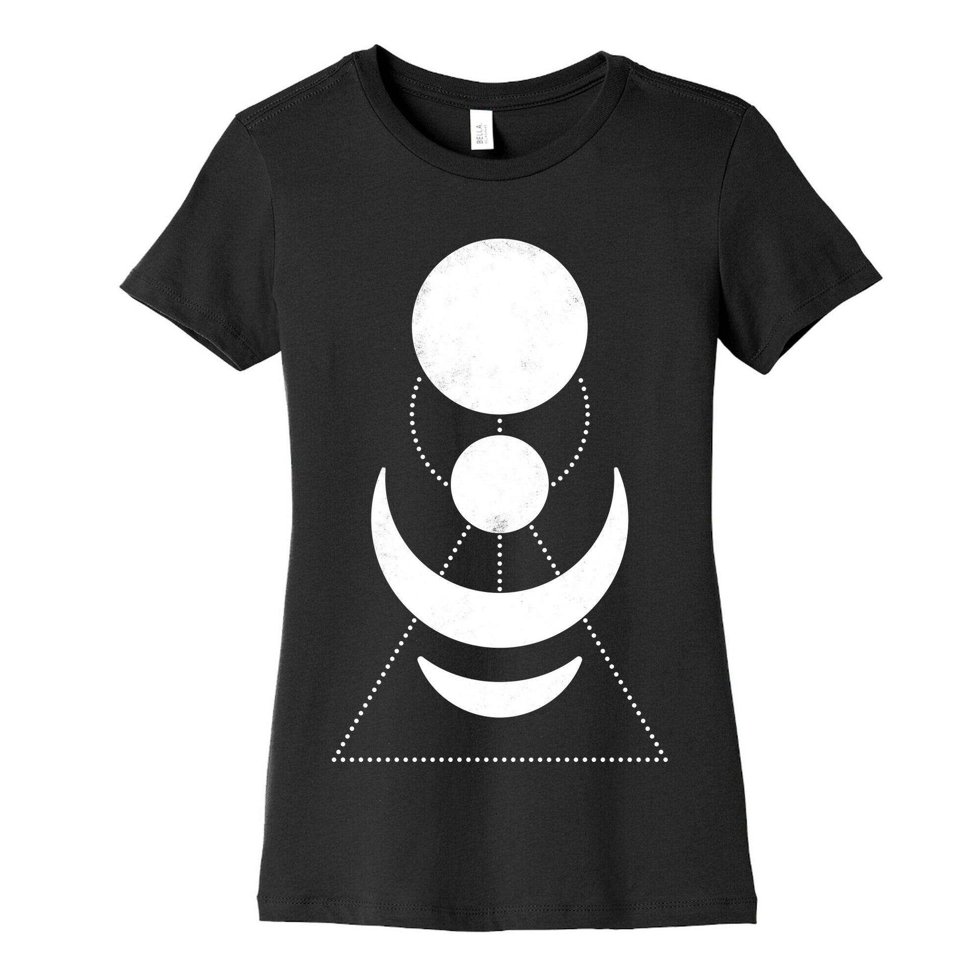Celestial Shapes Women's Cotton Tee