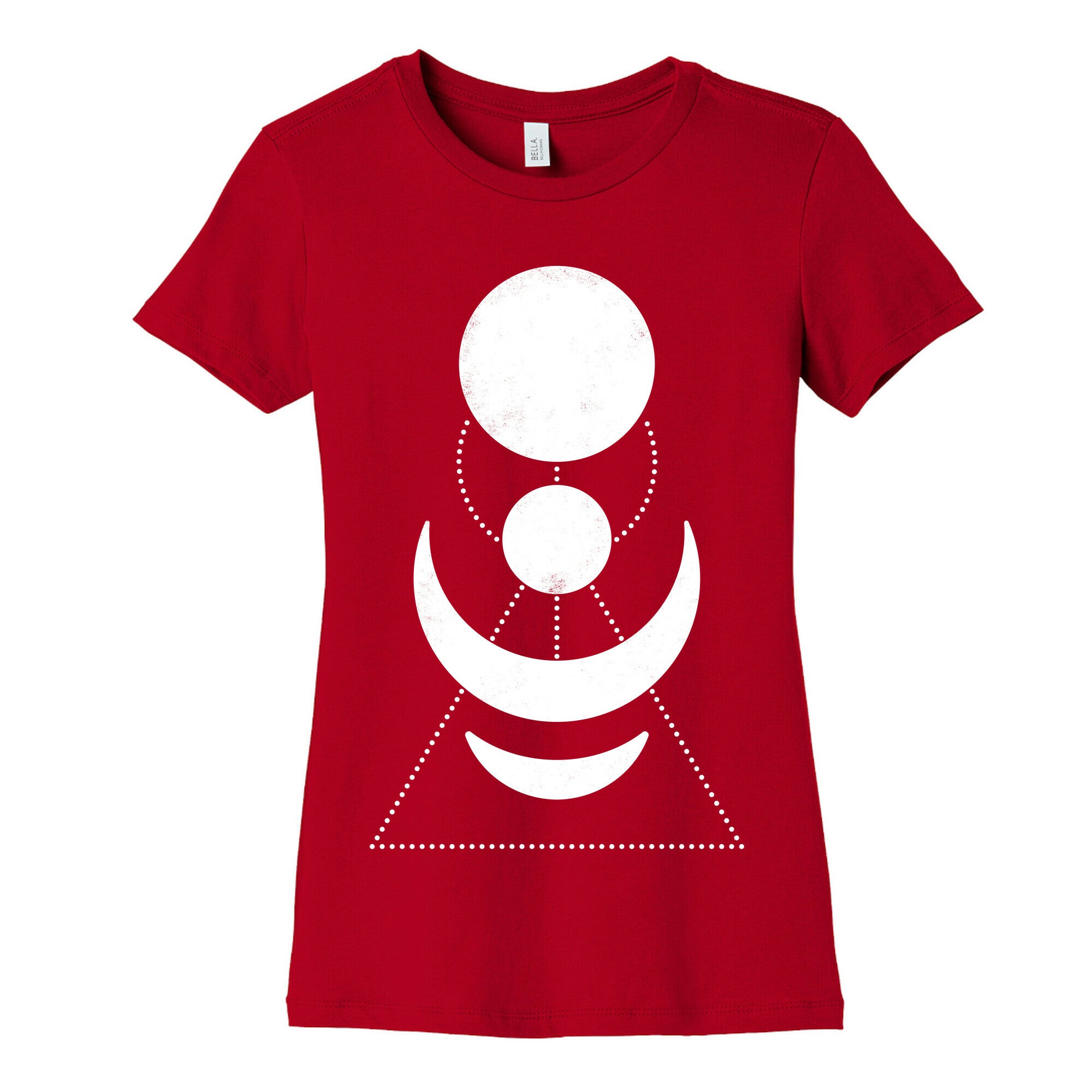 Celestial Shapes Women's Cotton Tee