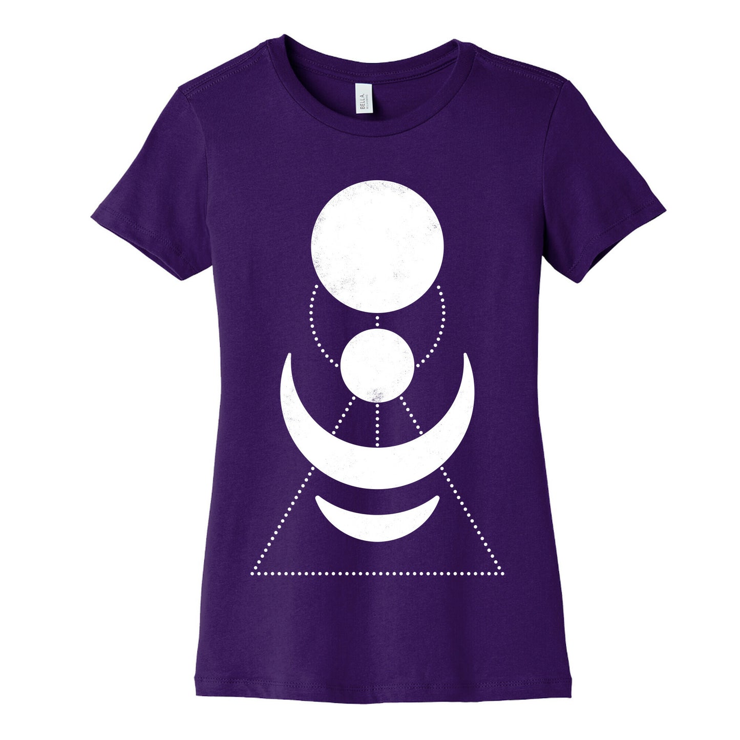 Celestial Shapes Women's Cotton Tee