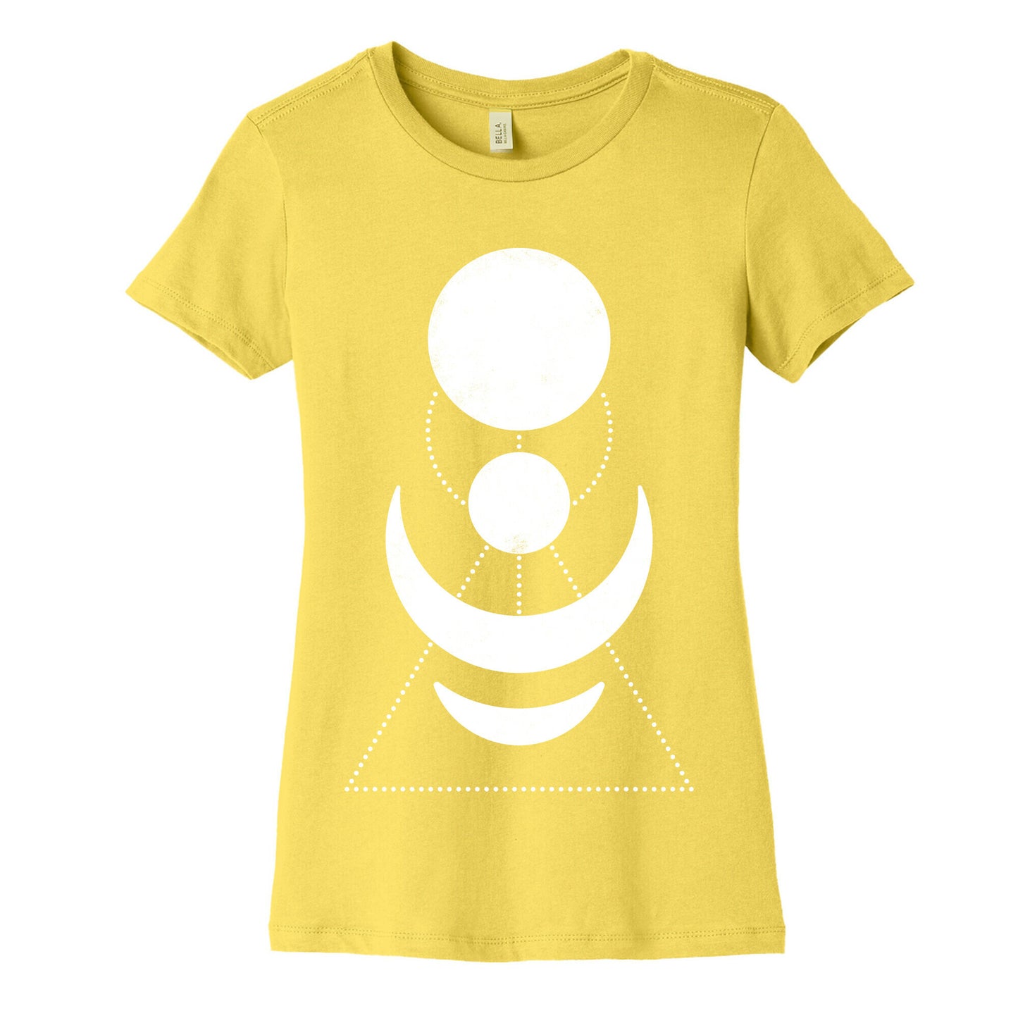 Celestial Shapes Women's Cotton Tee