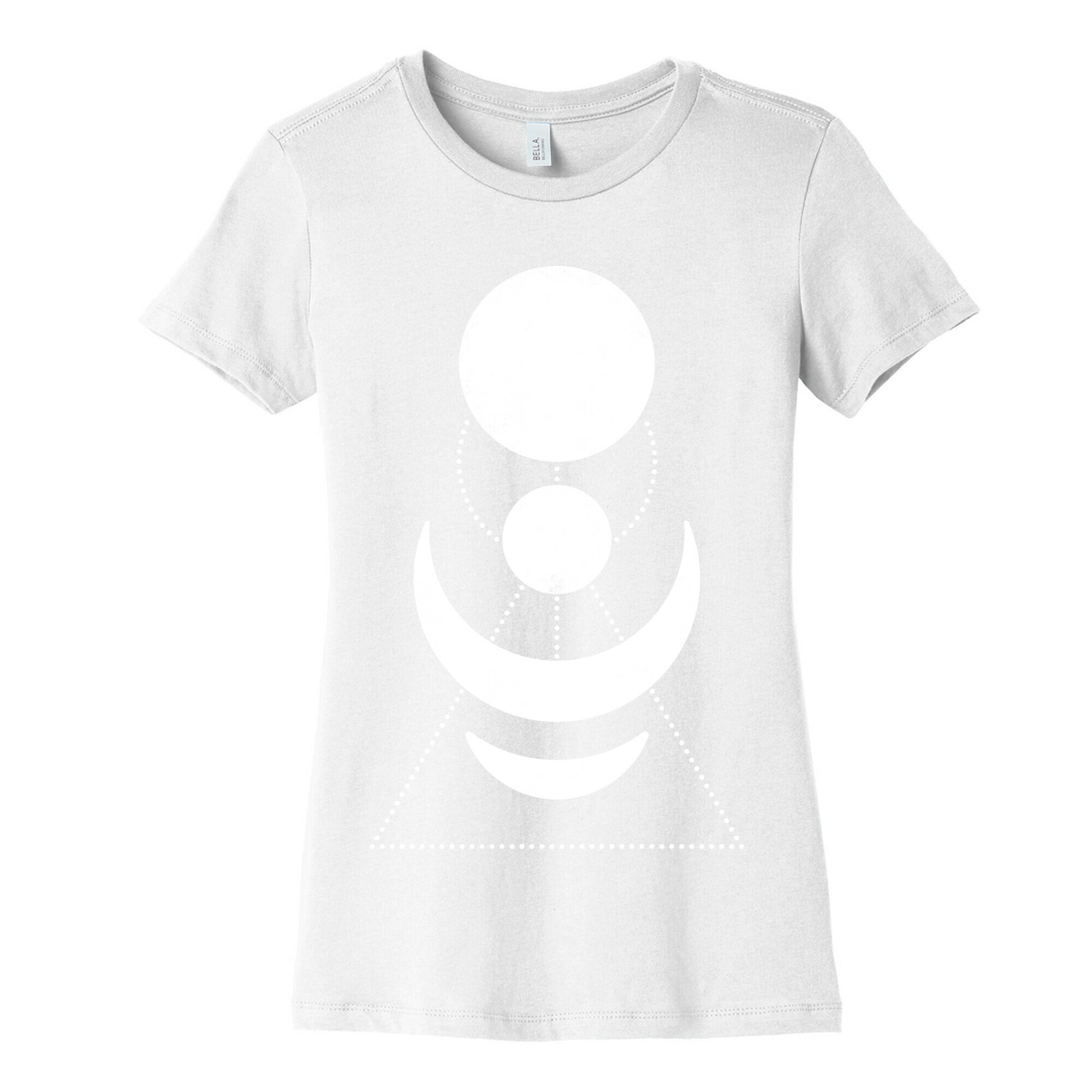 Celestial Shapes Women's Cotton Tee